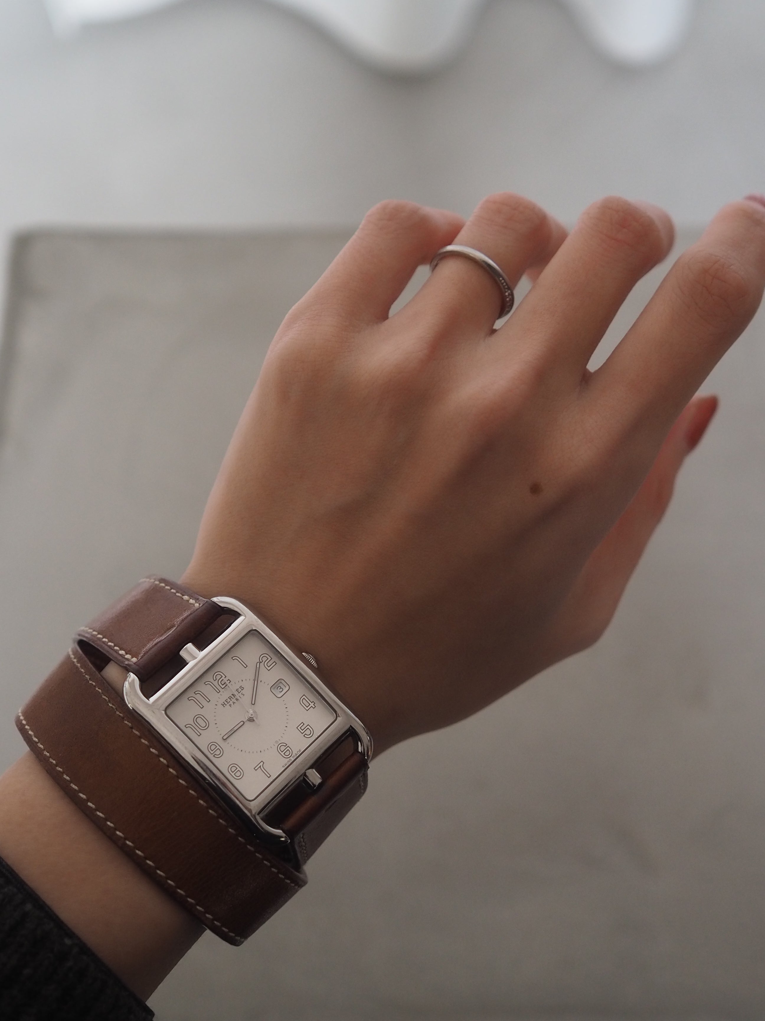 HERMES Cape Cod Watch Double Tour