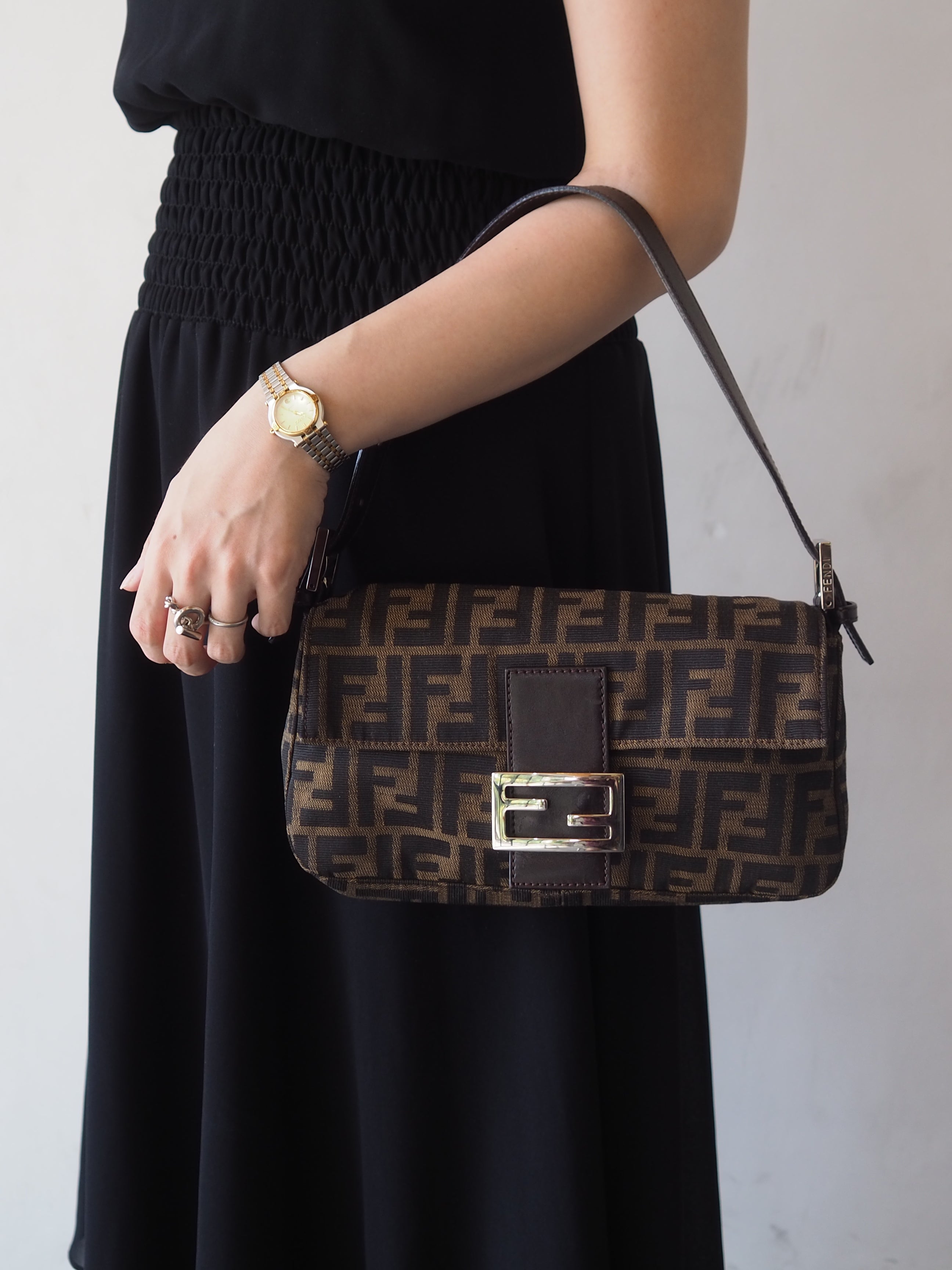 FENDI Zukka Mam Bucket Handbag