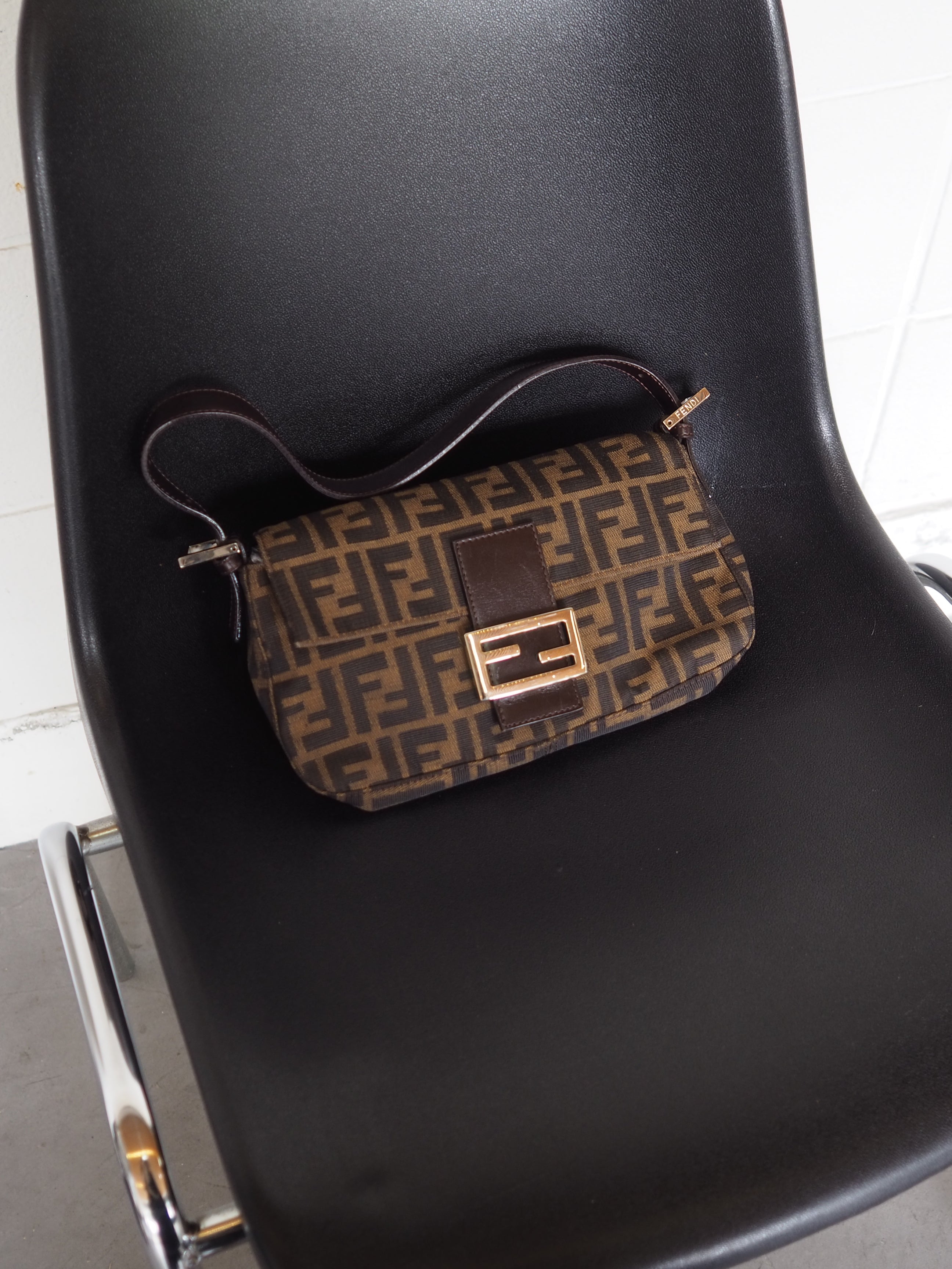 FENDI Zukka Mam Bucket Handbag