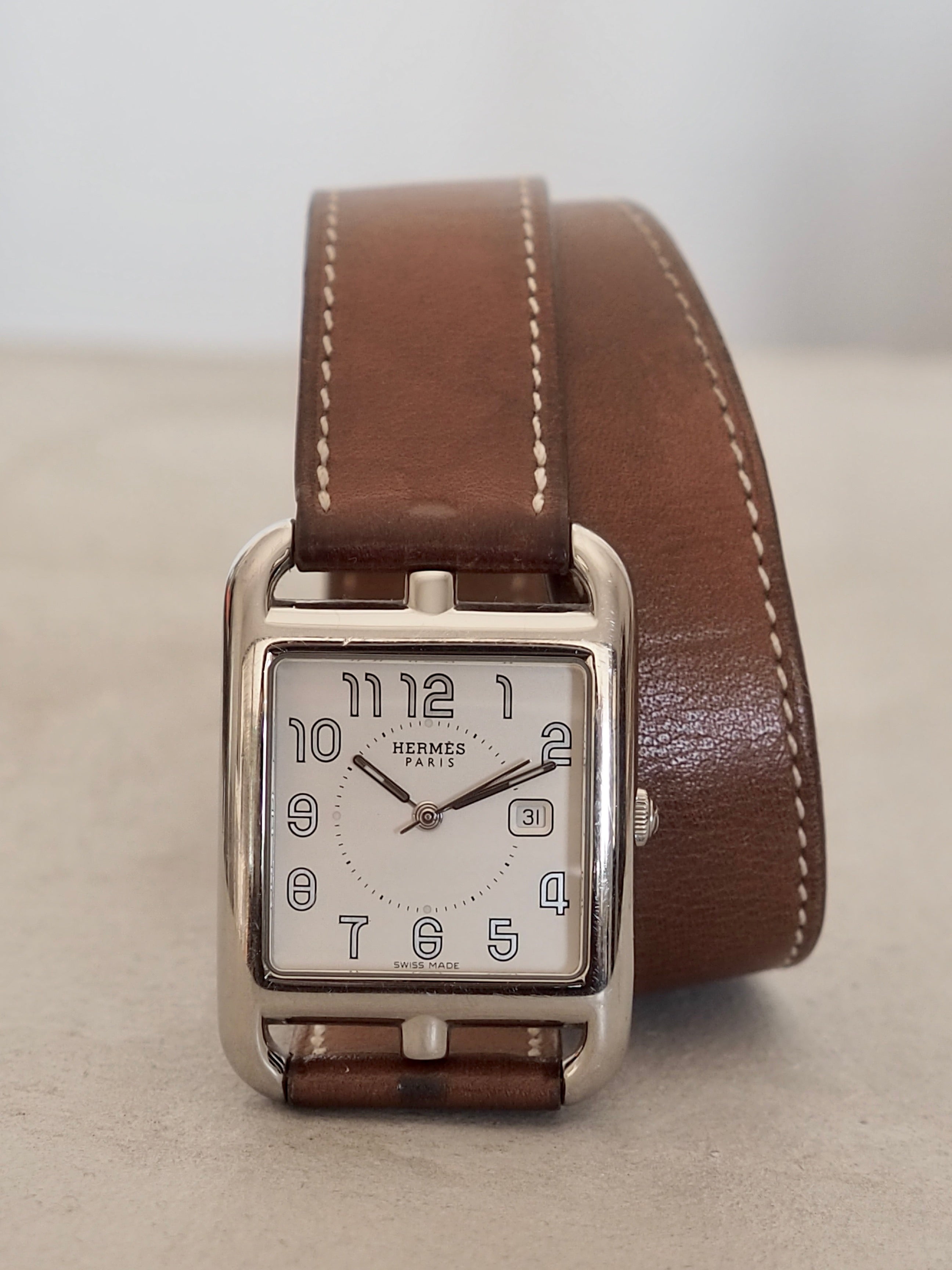 HERMES Cape Cod Watch Double Tour