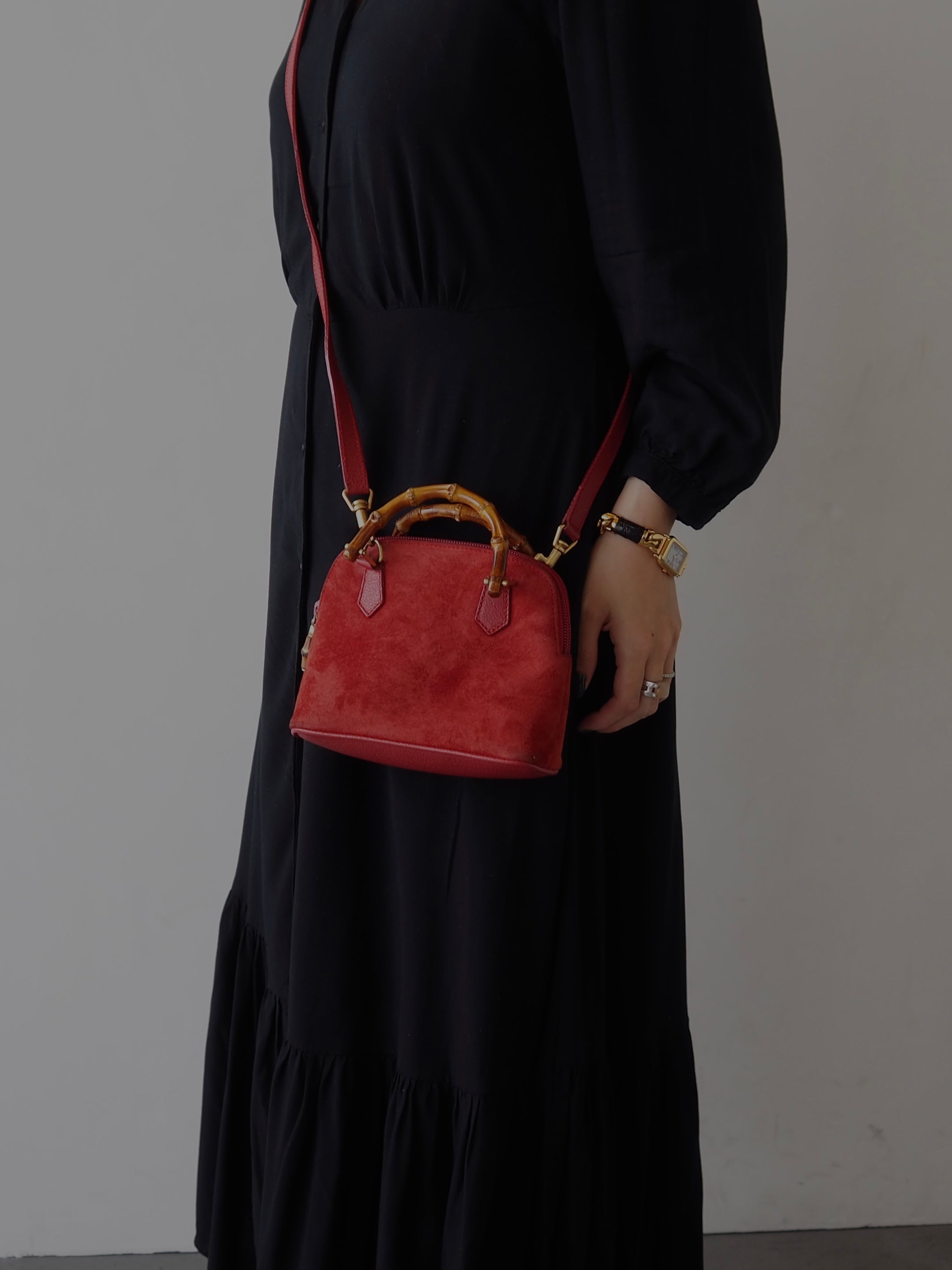 GUCCI Bamboo 2way Mini Handbag