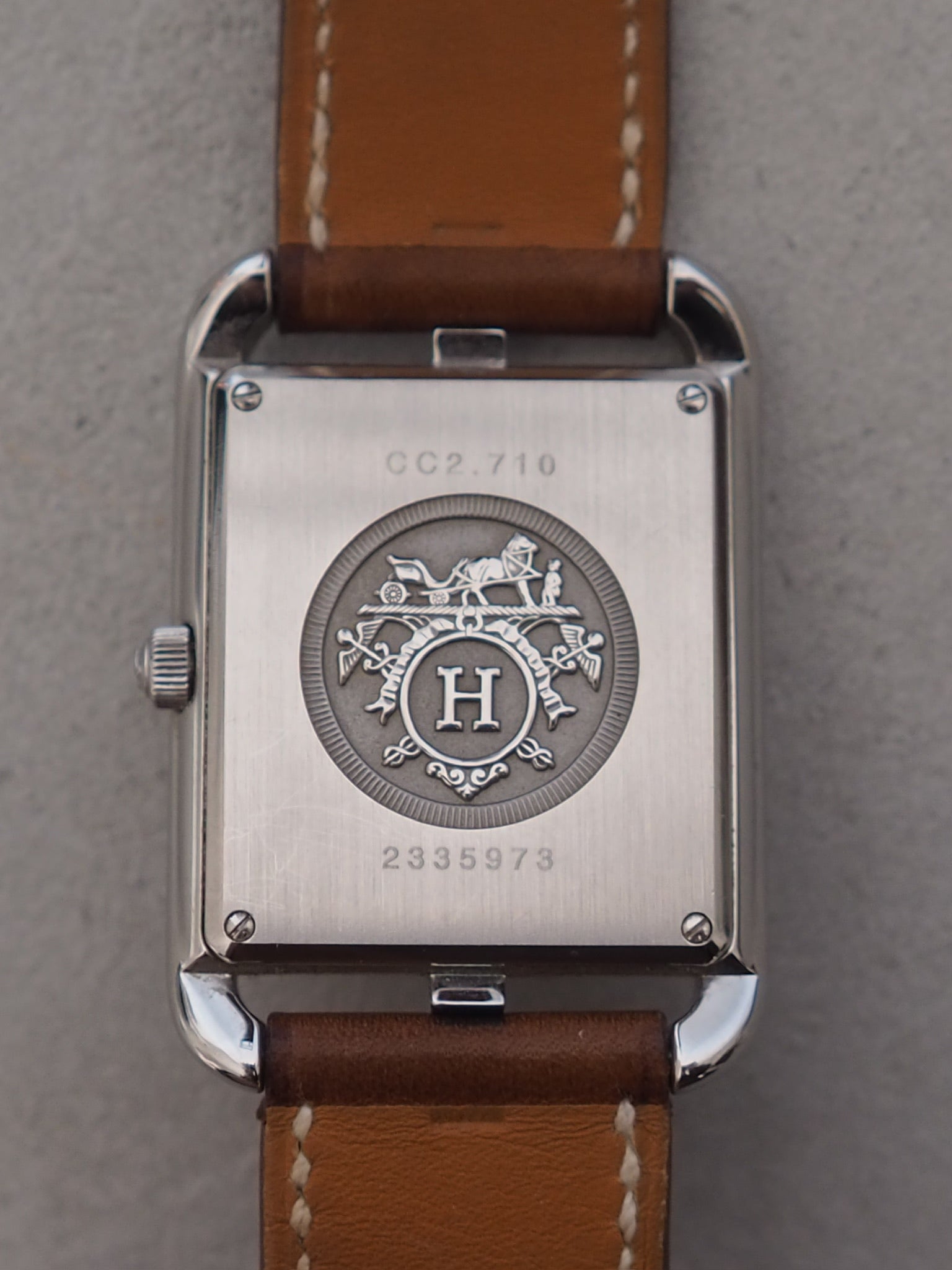 HERMES Cape Cod Watch Double Tour