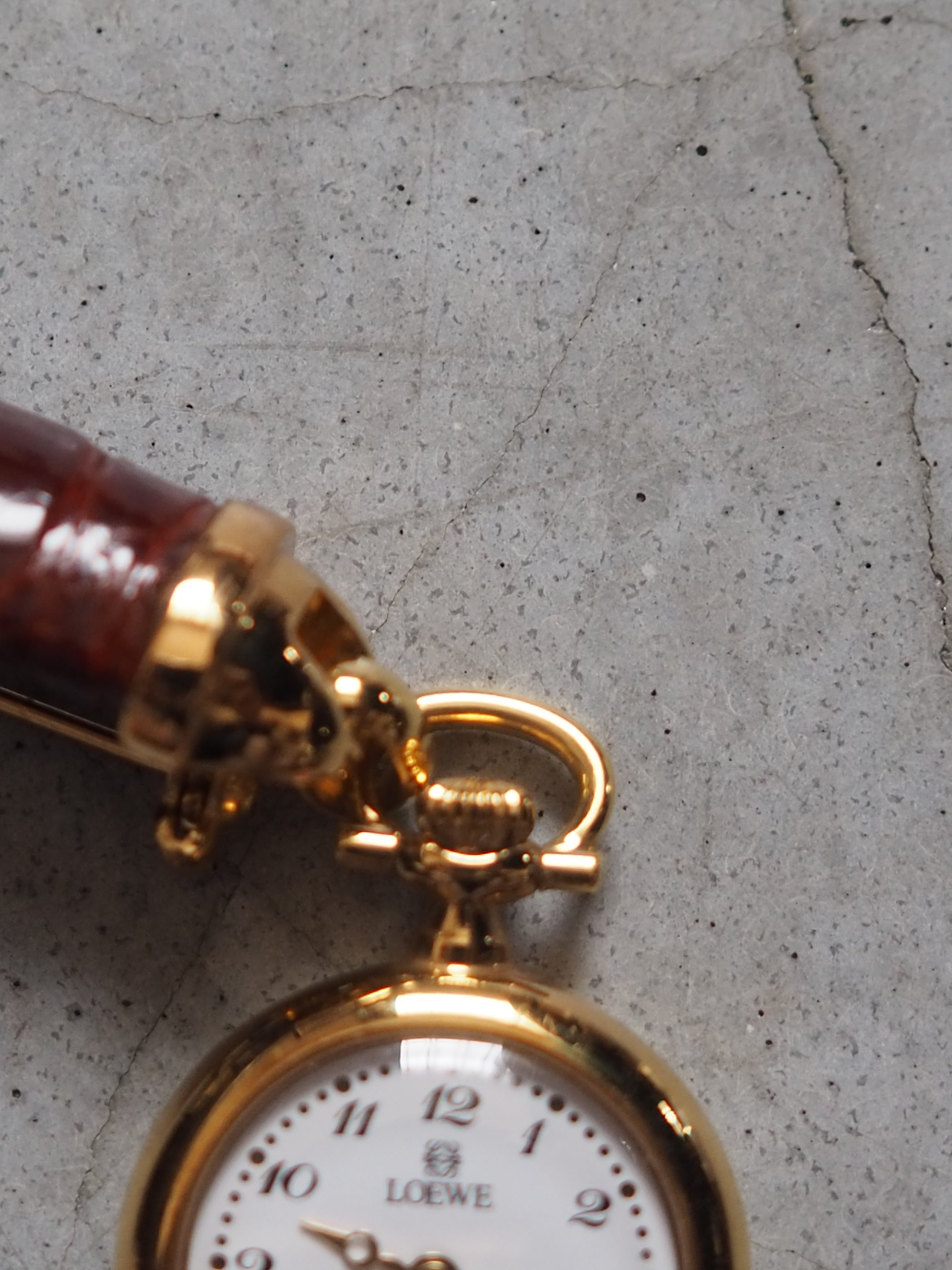 LOEWE Brooch Watch