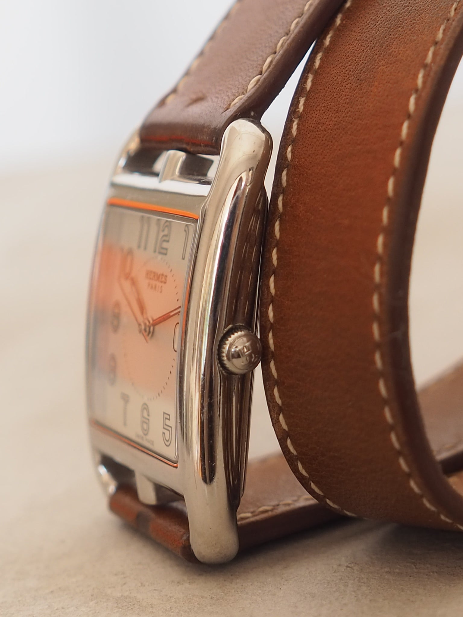 HERMES Cape Cod Watch Double Tour