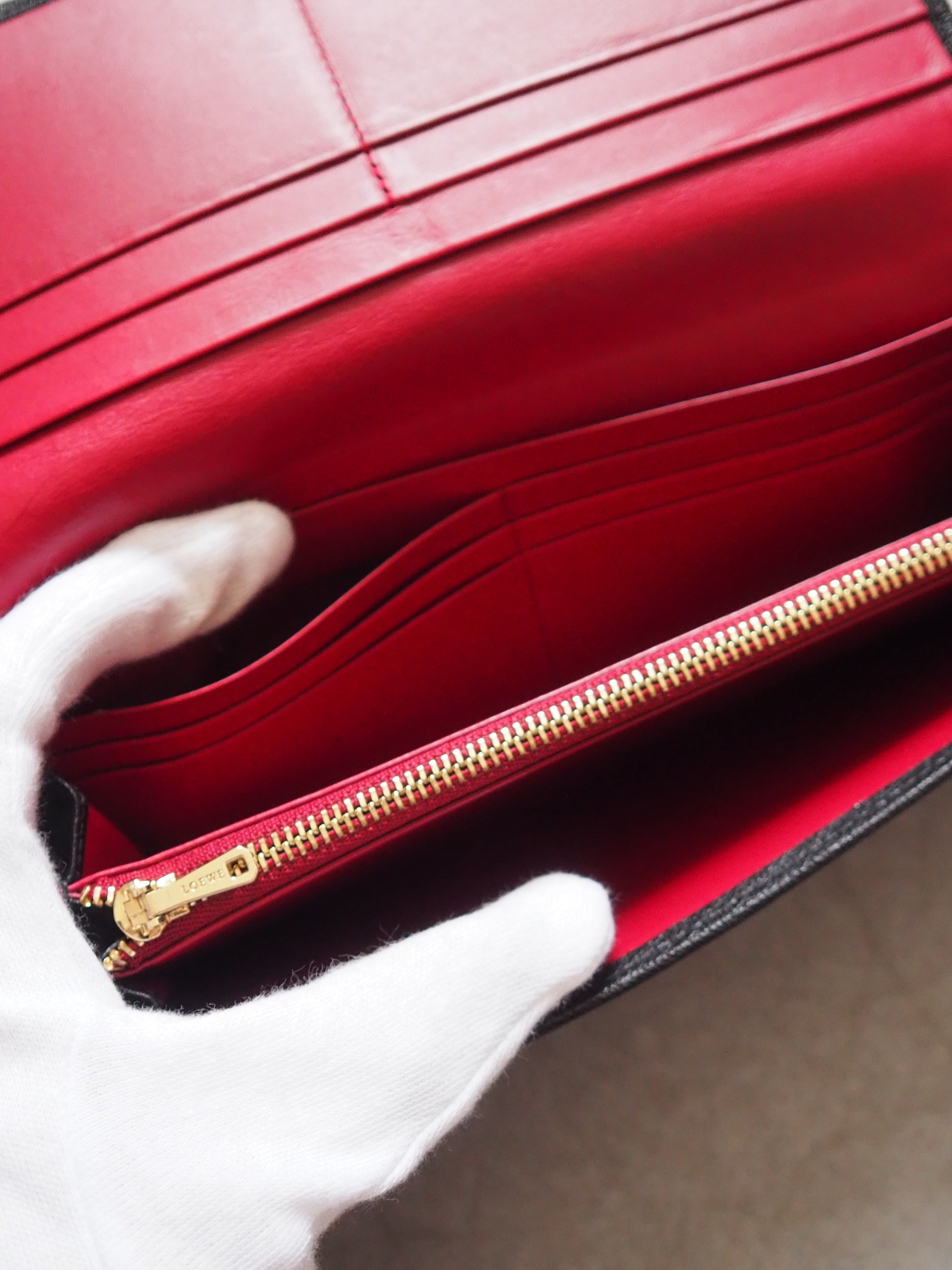 LOEWE Anagram Long Wallet