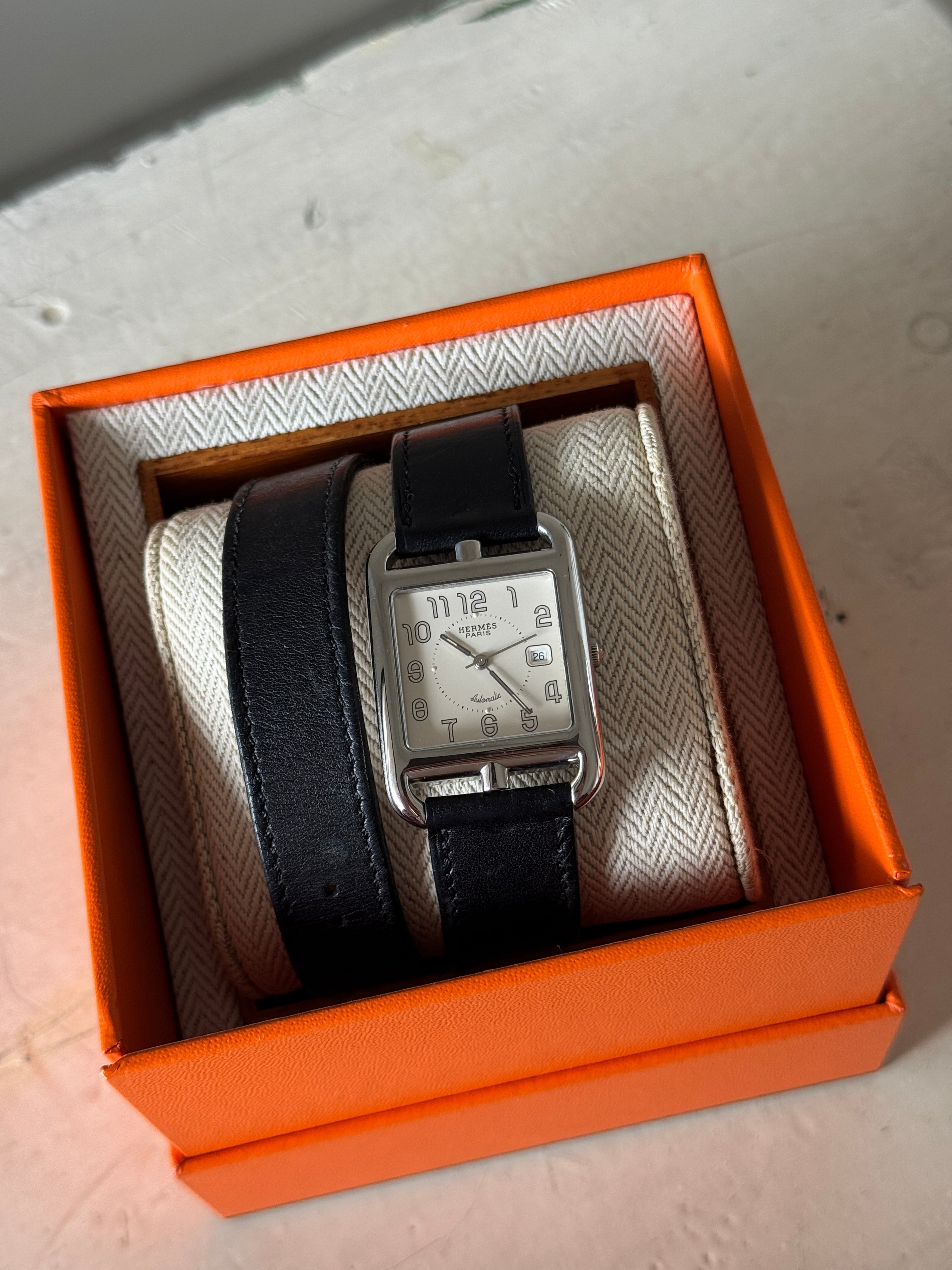 HERMÈS Cape Cod Watch Automatic Double Tour