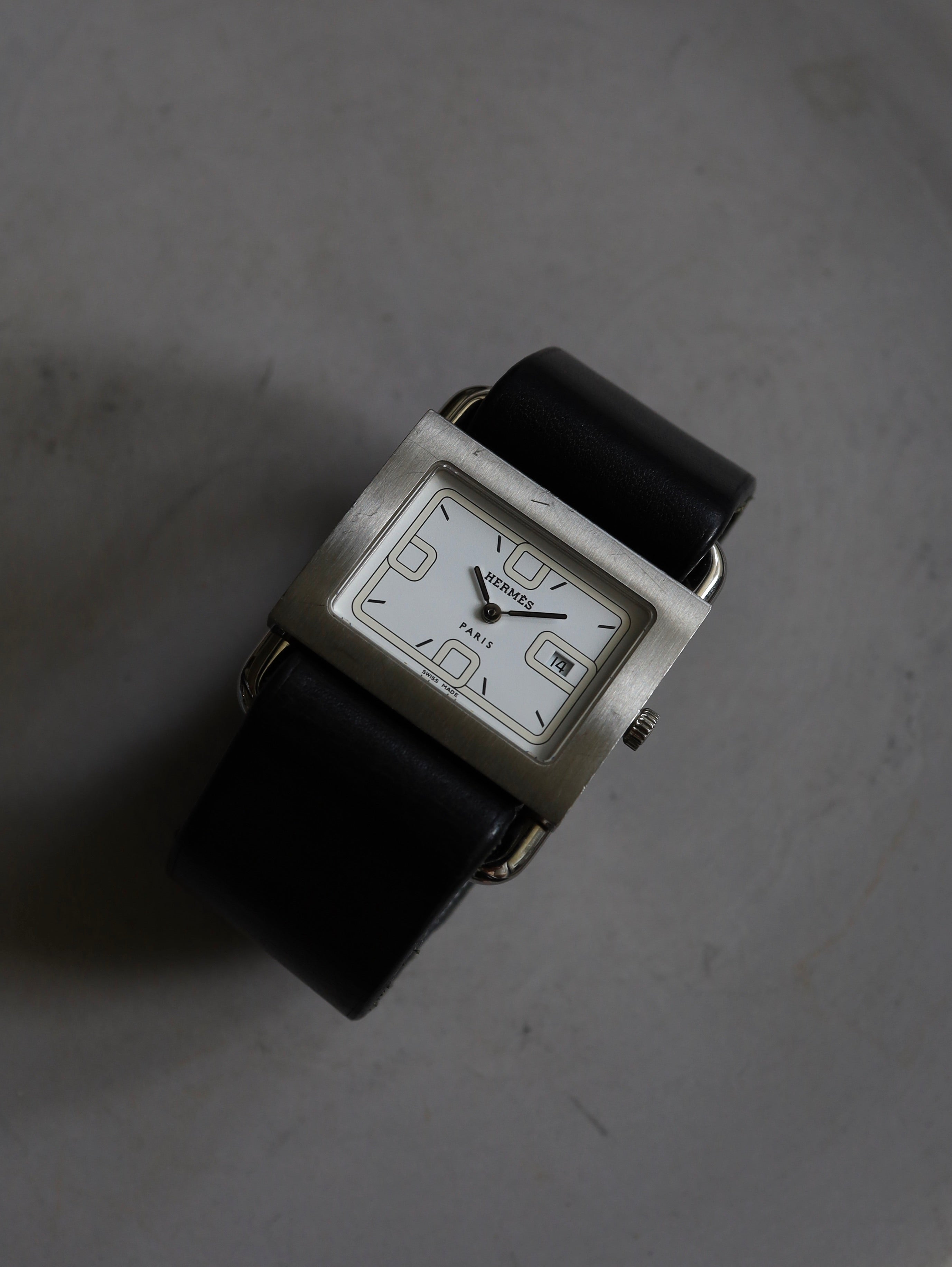 HERMÈS Barenia Watch