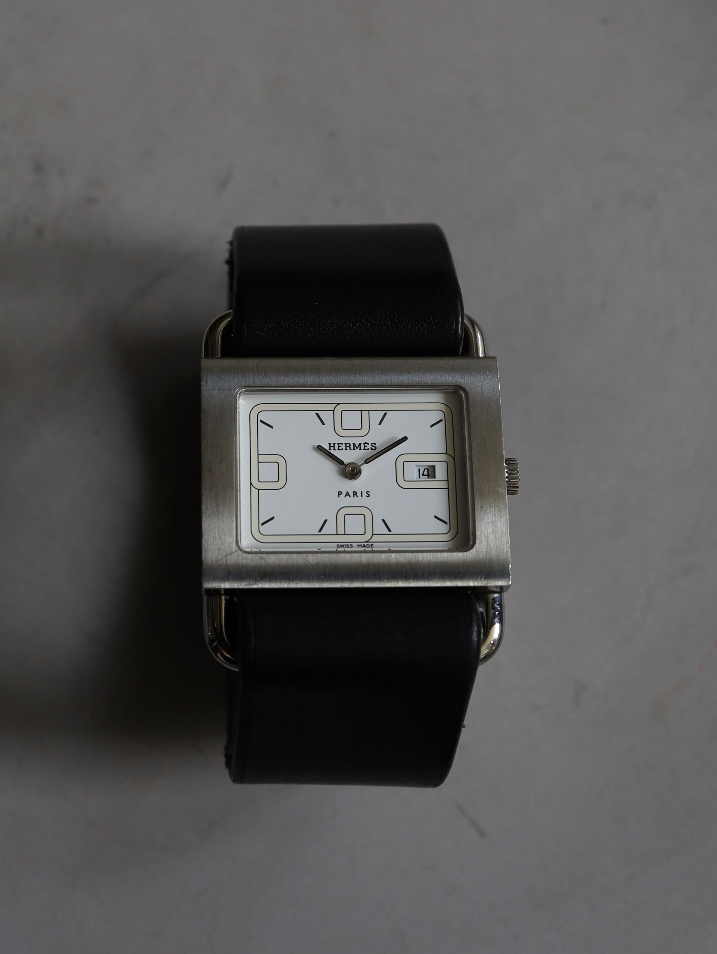 HERMÈS Barenia Watch