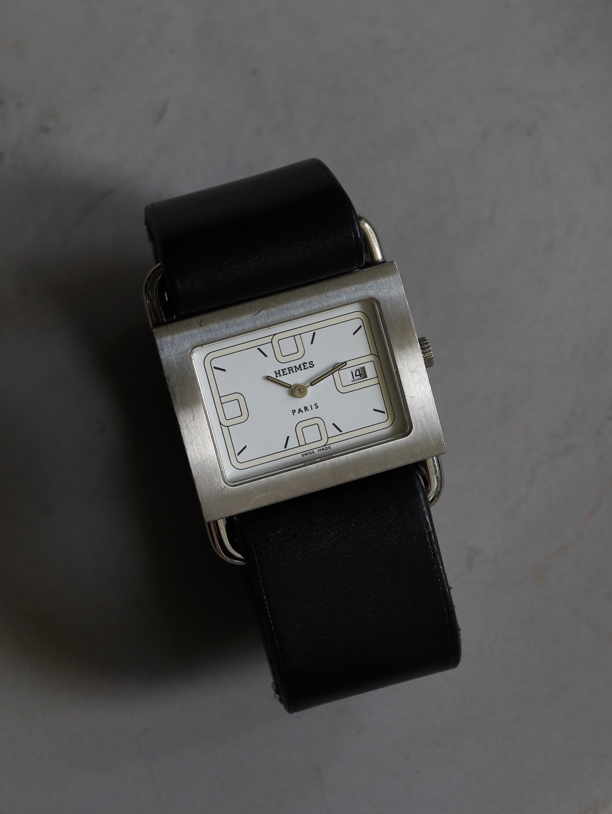 HERMÈS Barenia Watch