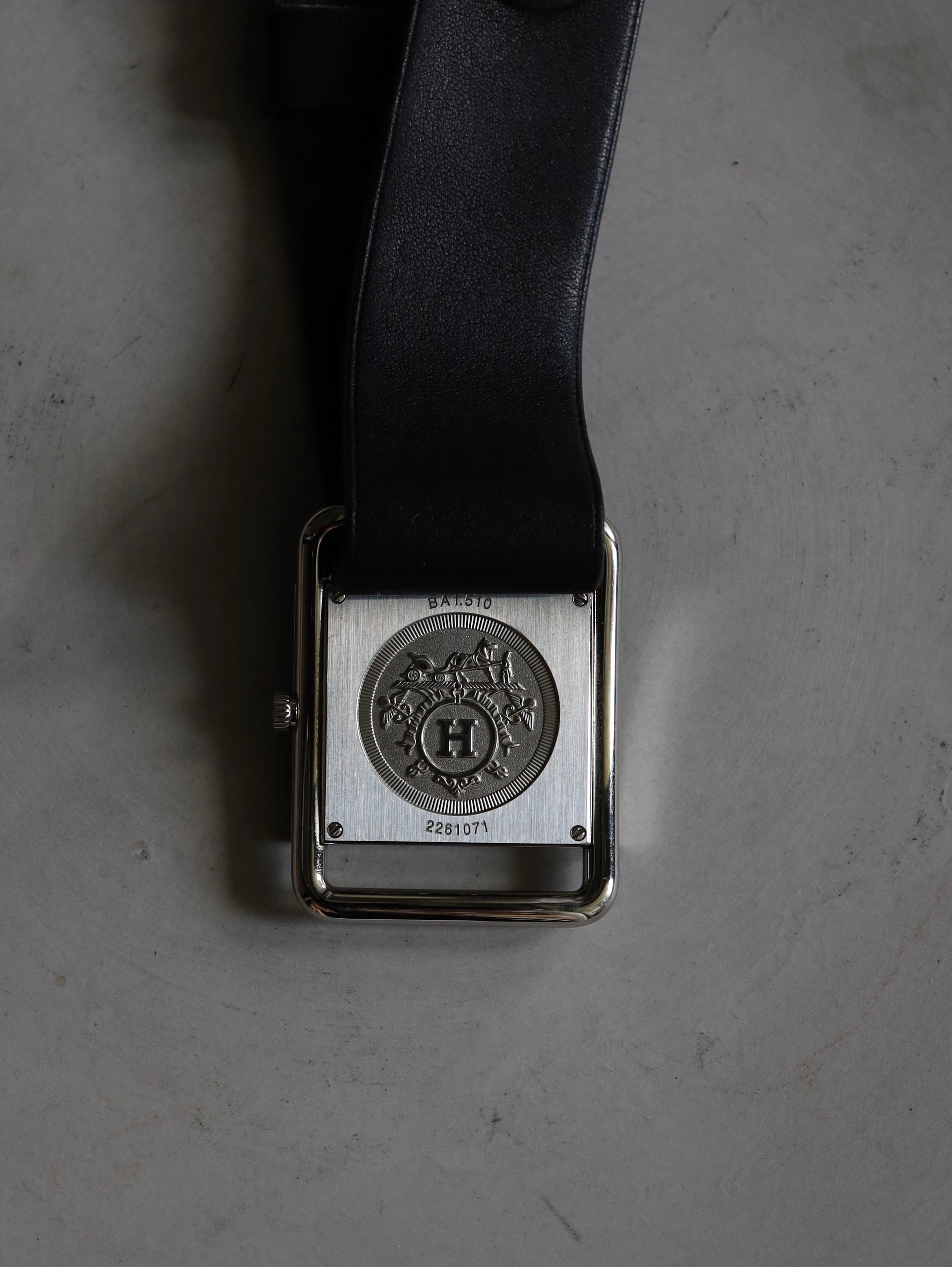 HERMÈS Barenia Watch