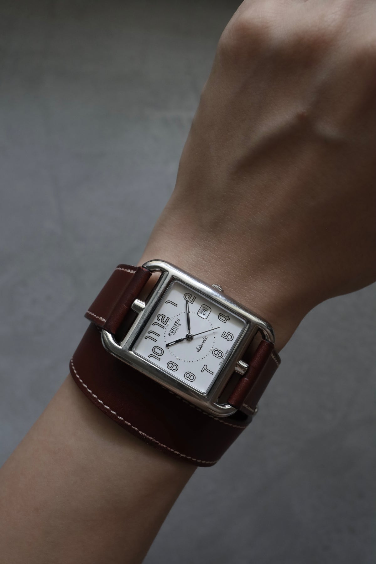 HERMÈS Cape Cod Watch Automatic Double Tour