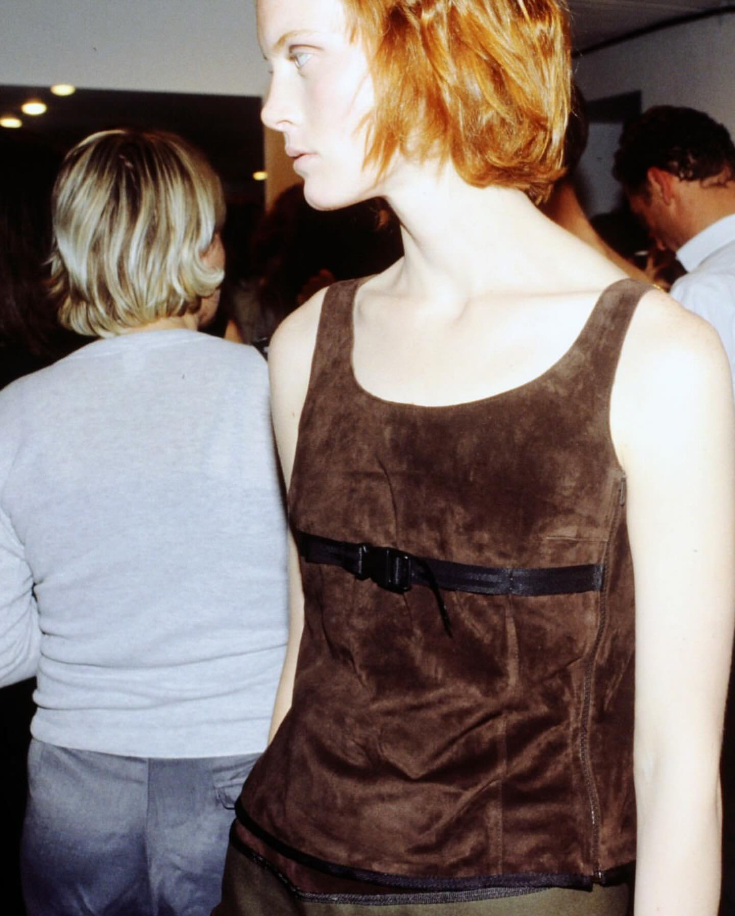 MIUMIU Archive Suede Top
