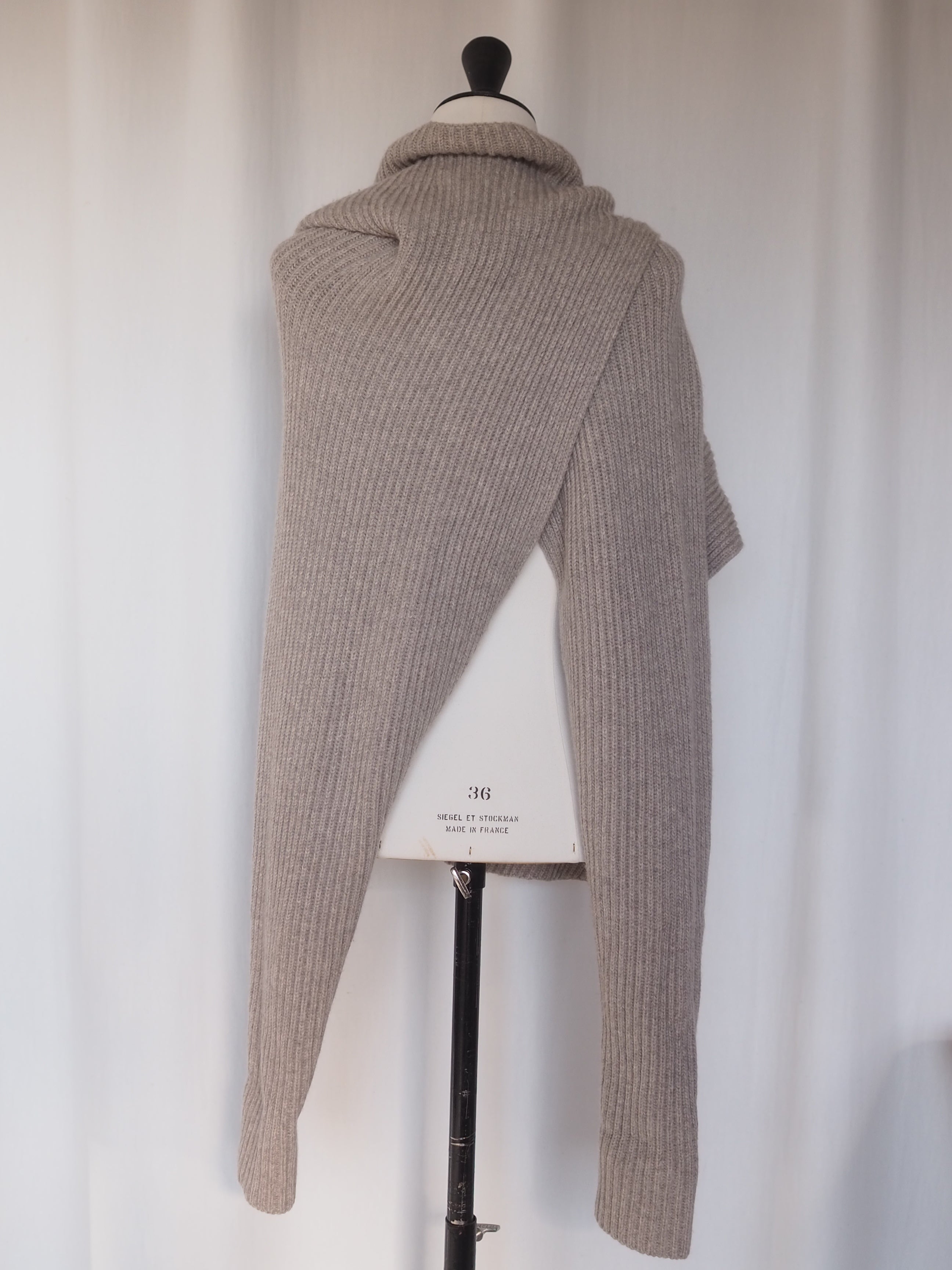 CÉLINE by Phoebe Philo Asymmetric Knit