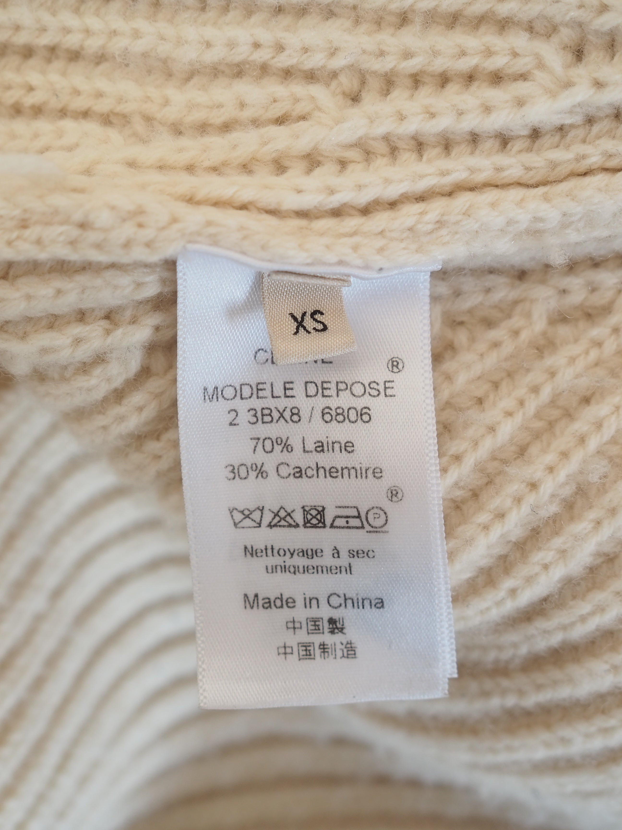 CÉLINE by Phoebe Philo Back Twist Knit