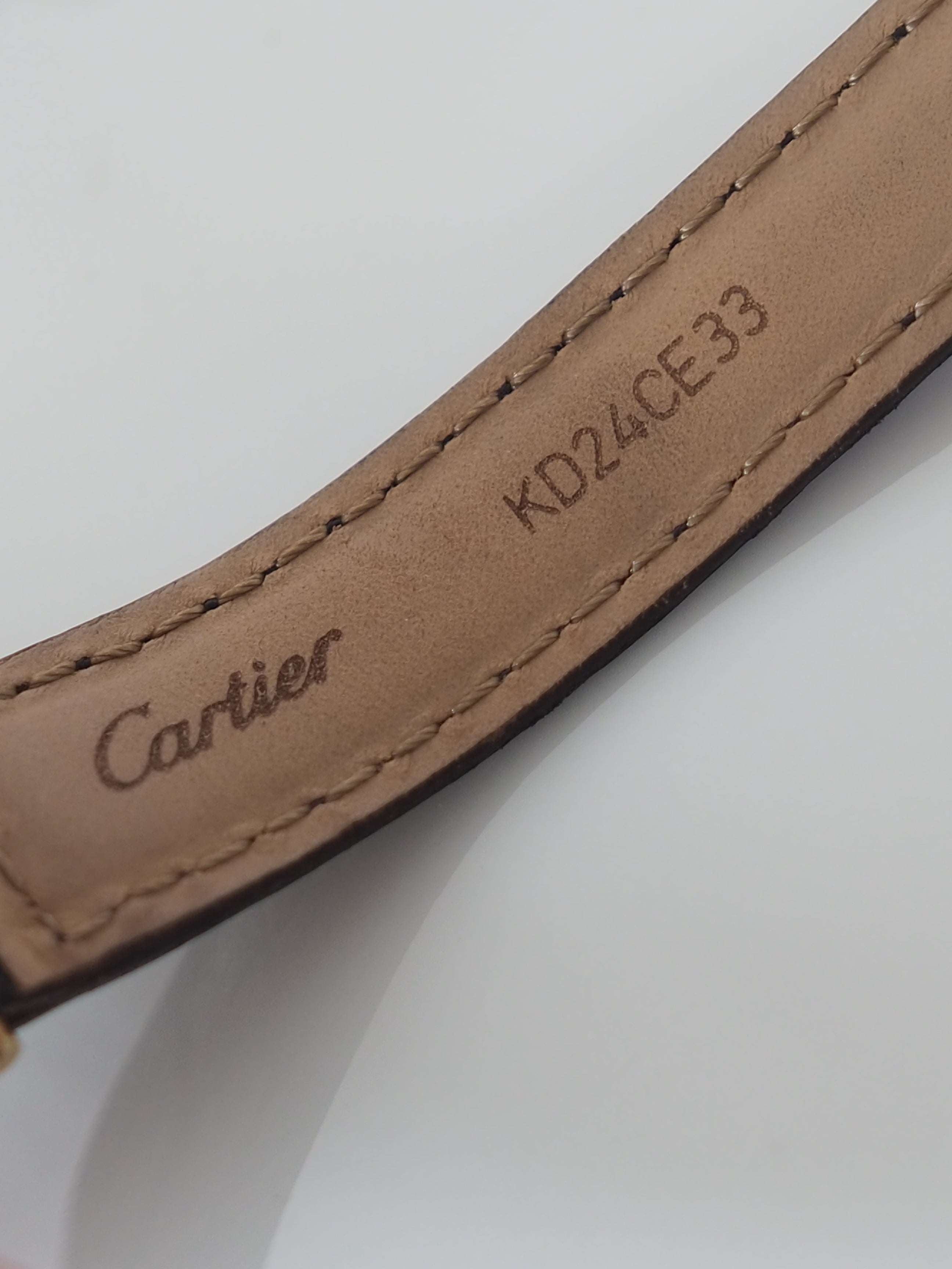 Cartier Must de Vendome Watch SM Black Diamond