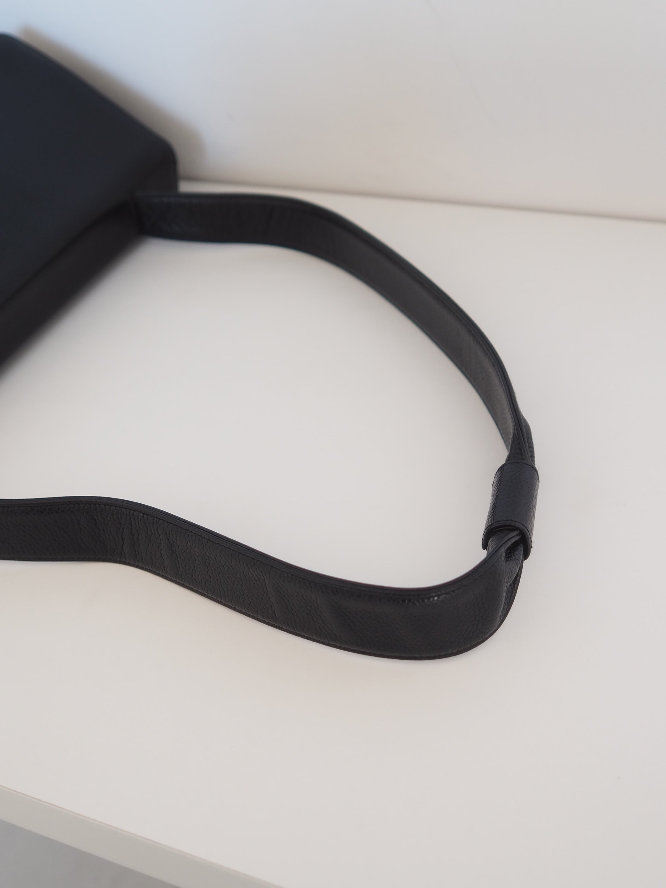 CHANEL COCO Black Caviar Shoulder Bag