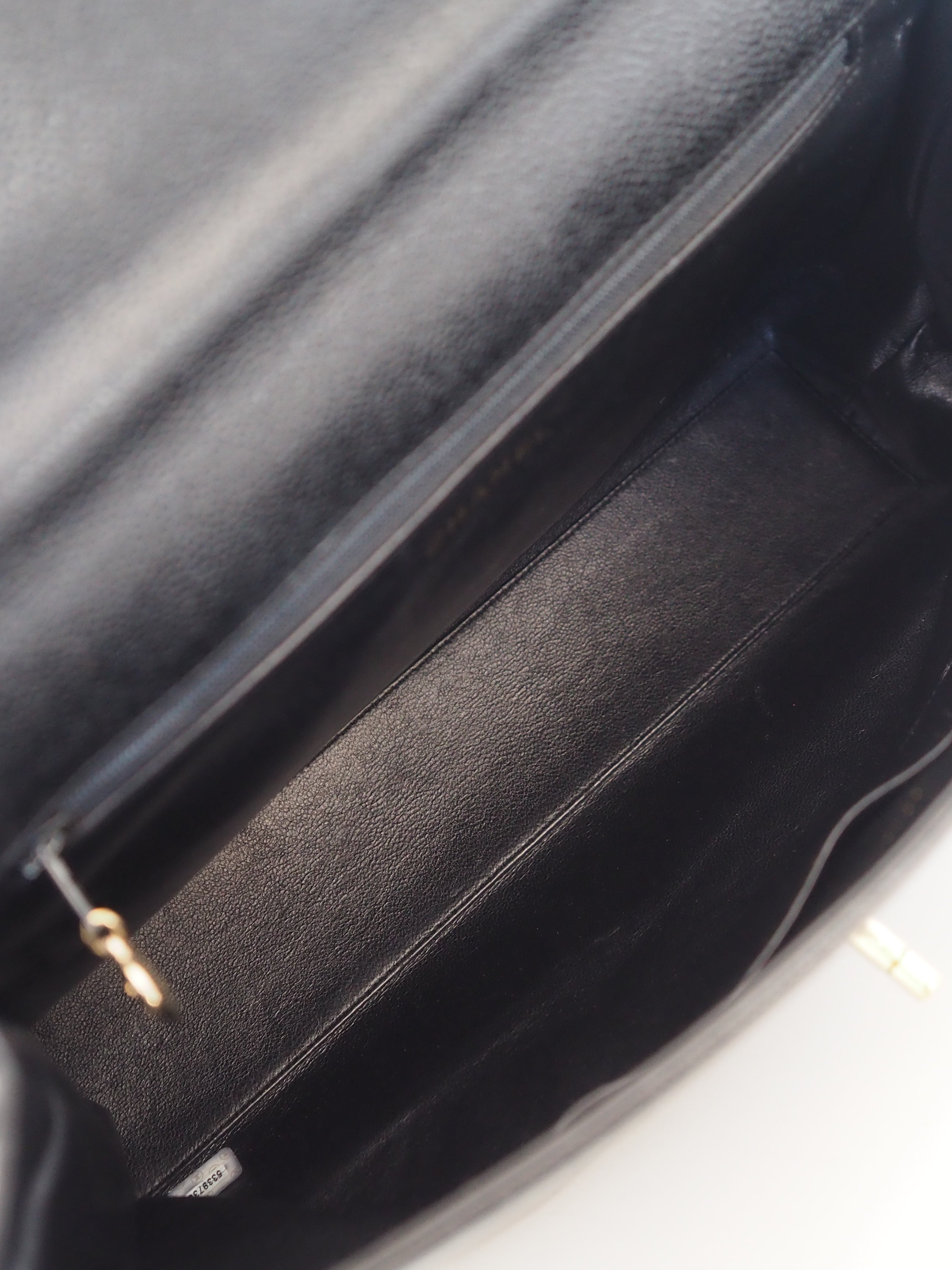 CHANEL COCO Black Caviar Shoulder Bag