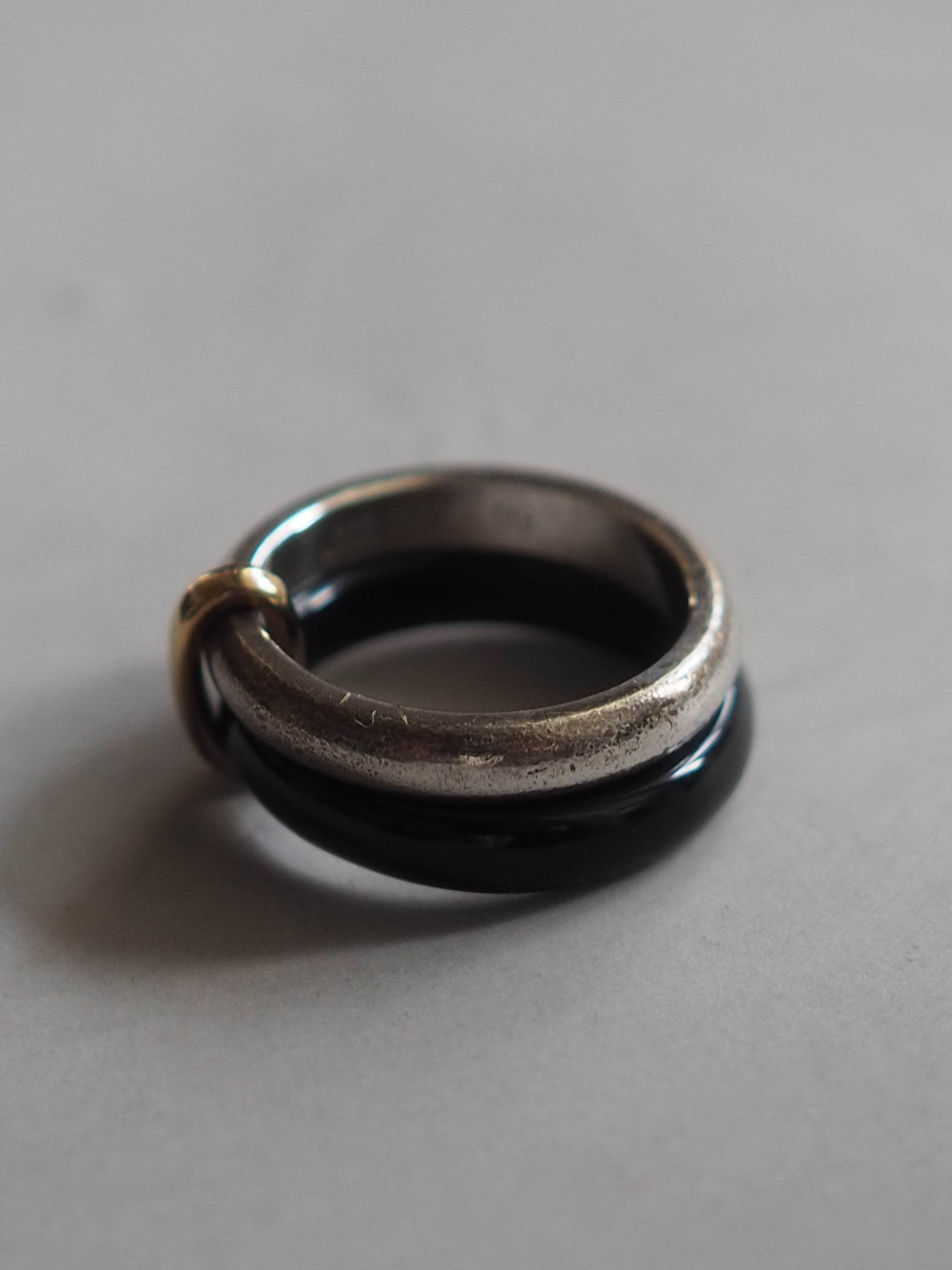 Georg Jensen Two-Tone Ring A119