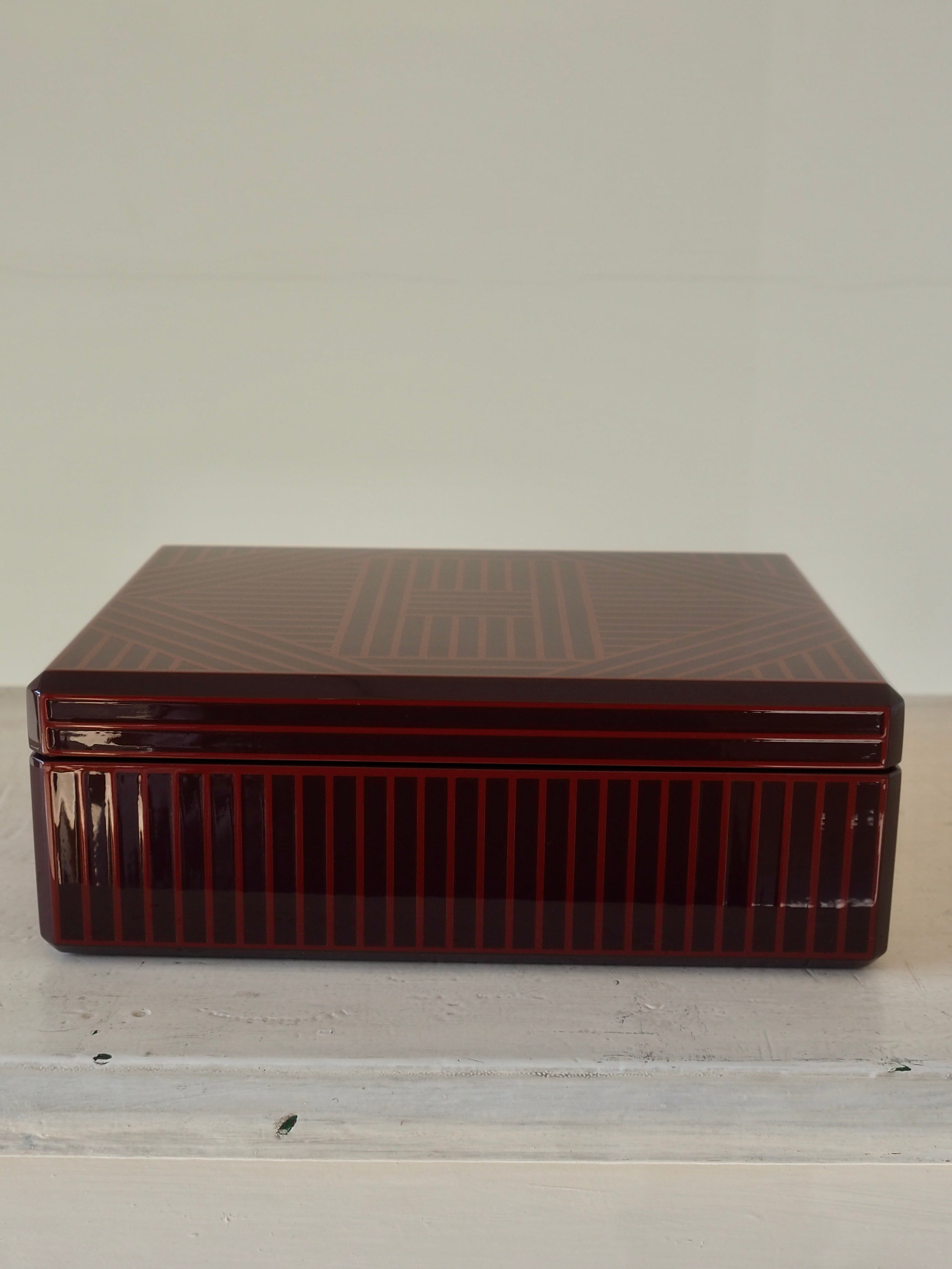 HERMÈS Facettes H Ruban Jewelry Box