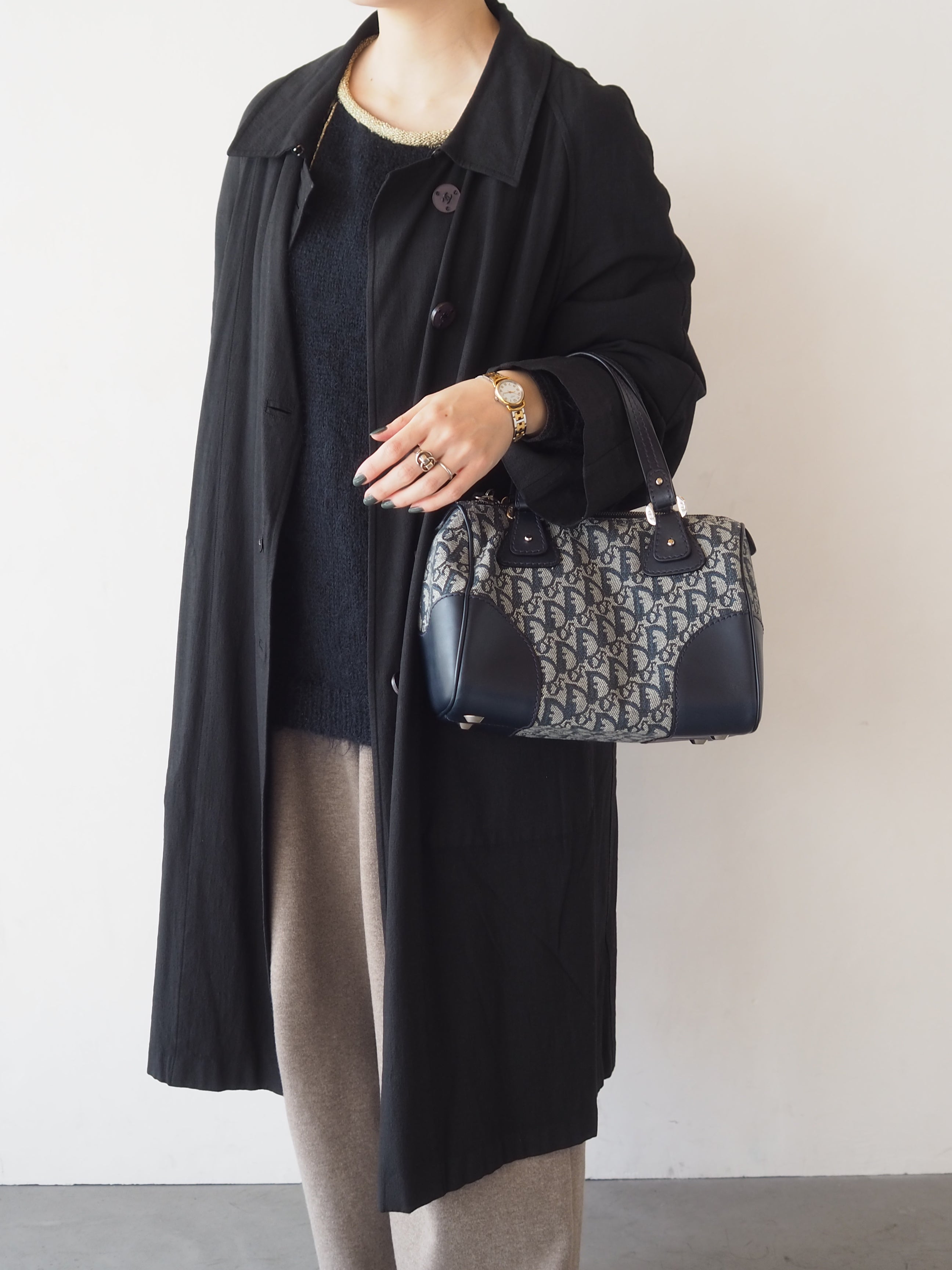 Christian Dior Trotter Hand Boston Bag