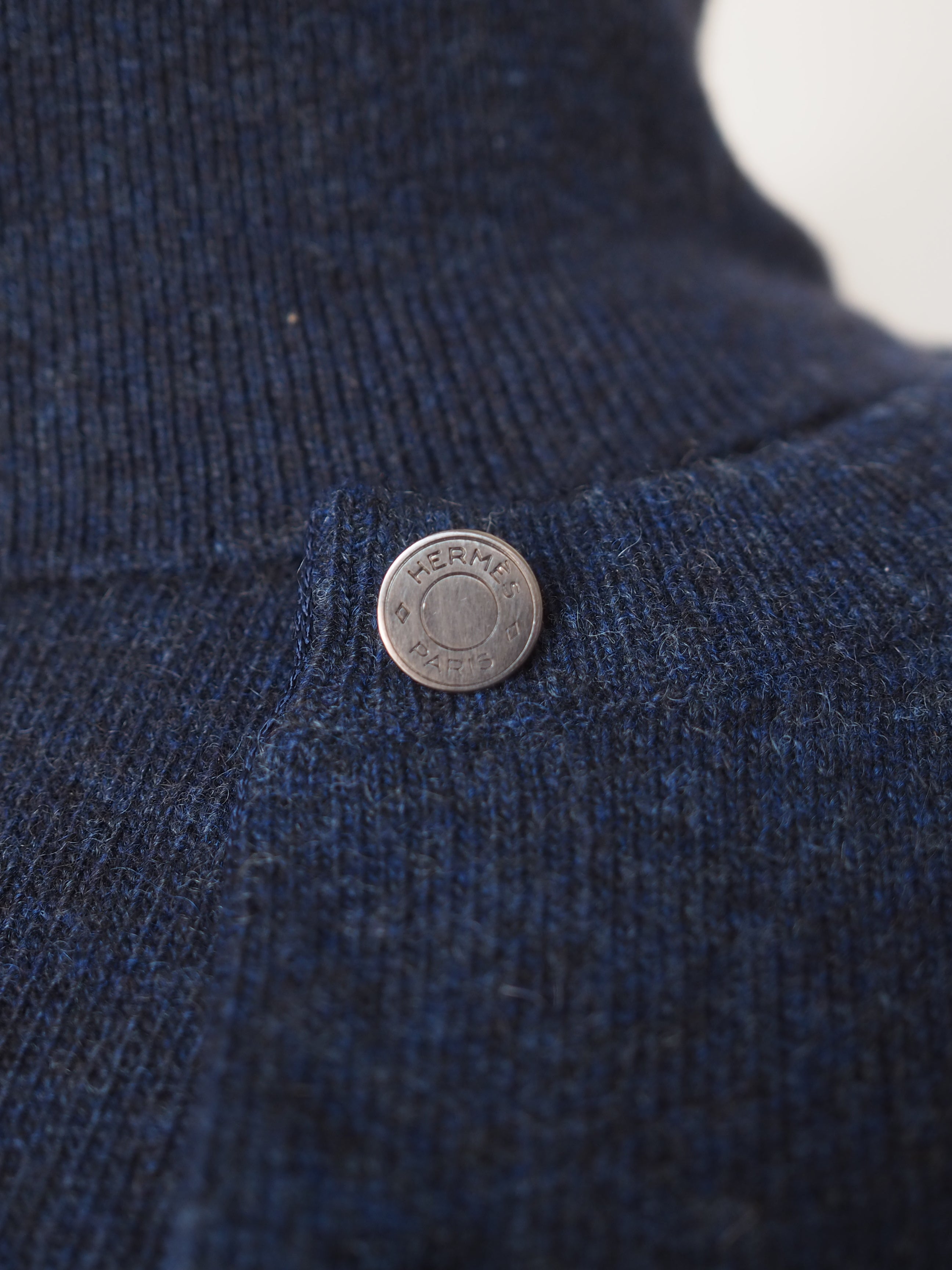 HERMÈS by Martin Margiela Sellier Button Knit Ensemble