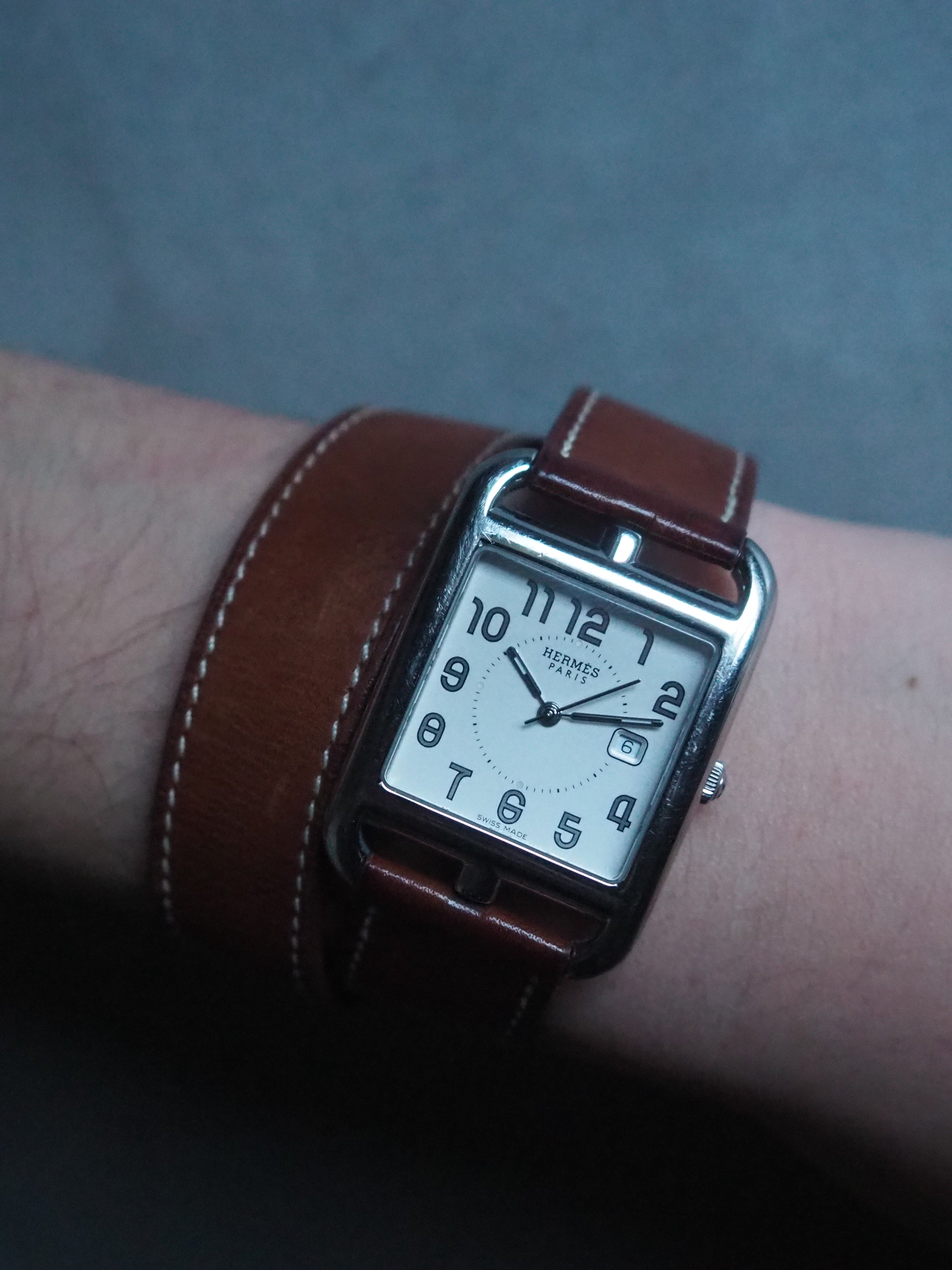 HERMES Cape Cod Watch Double Tour