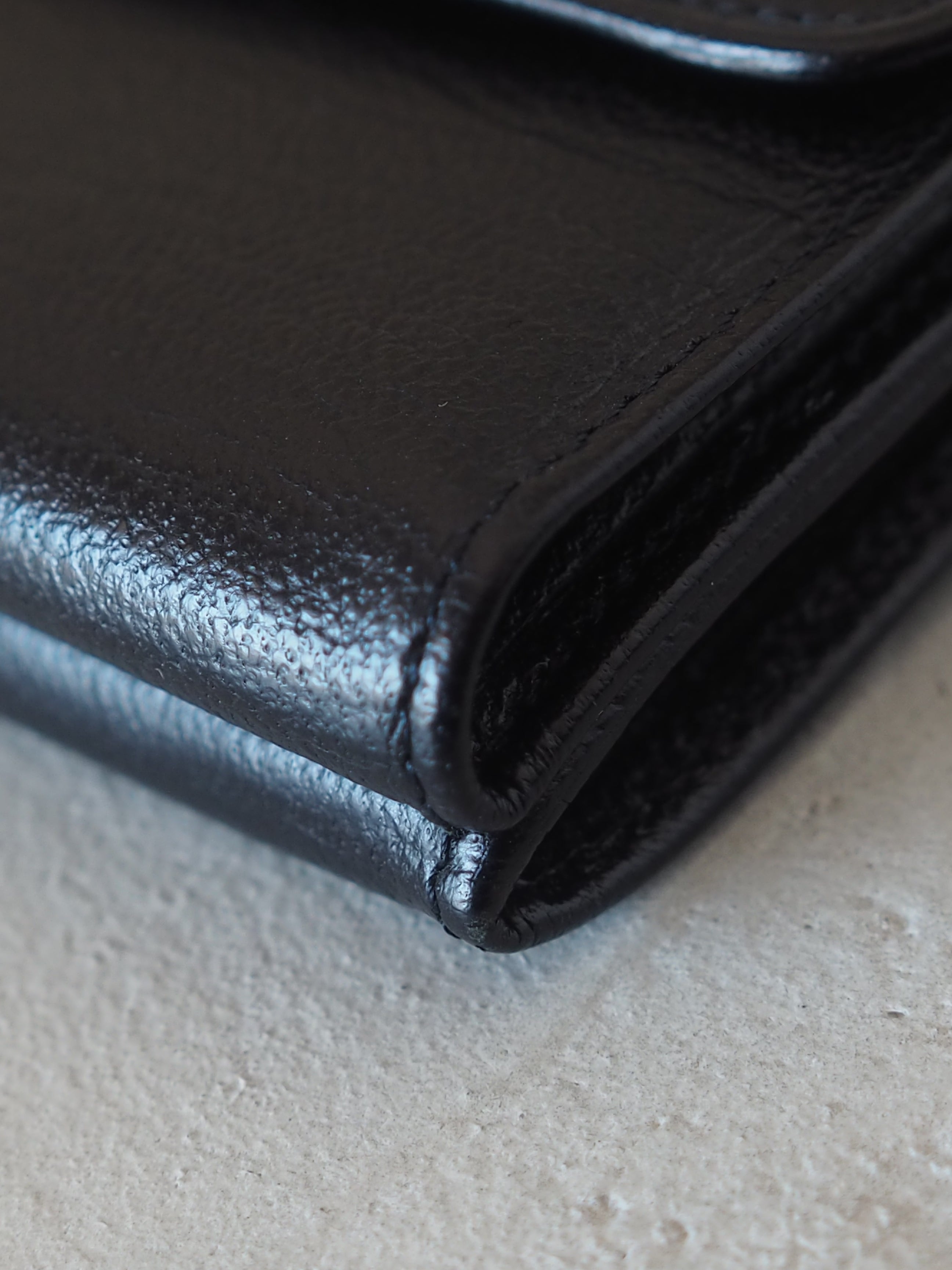 CHANEL Coco Button Compact Wallet