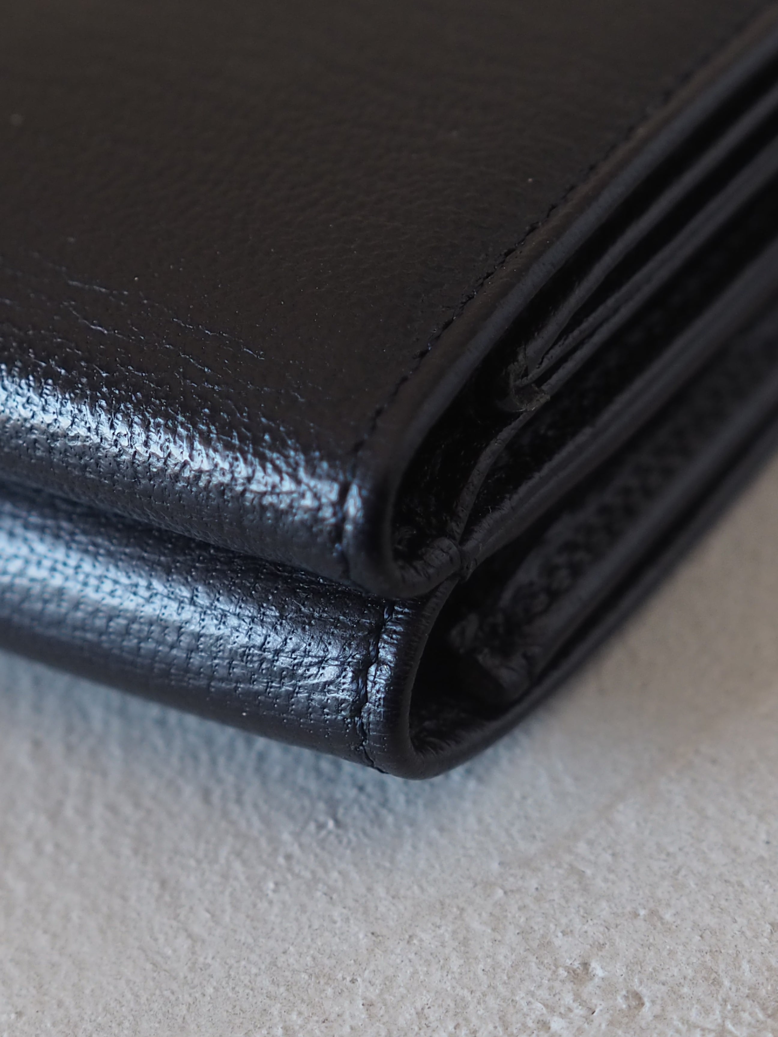 CHANEL Coco Button Compact Wallet