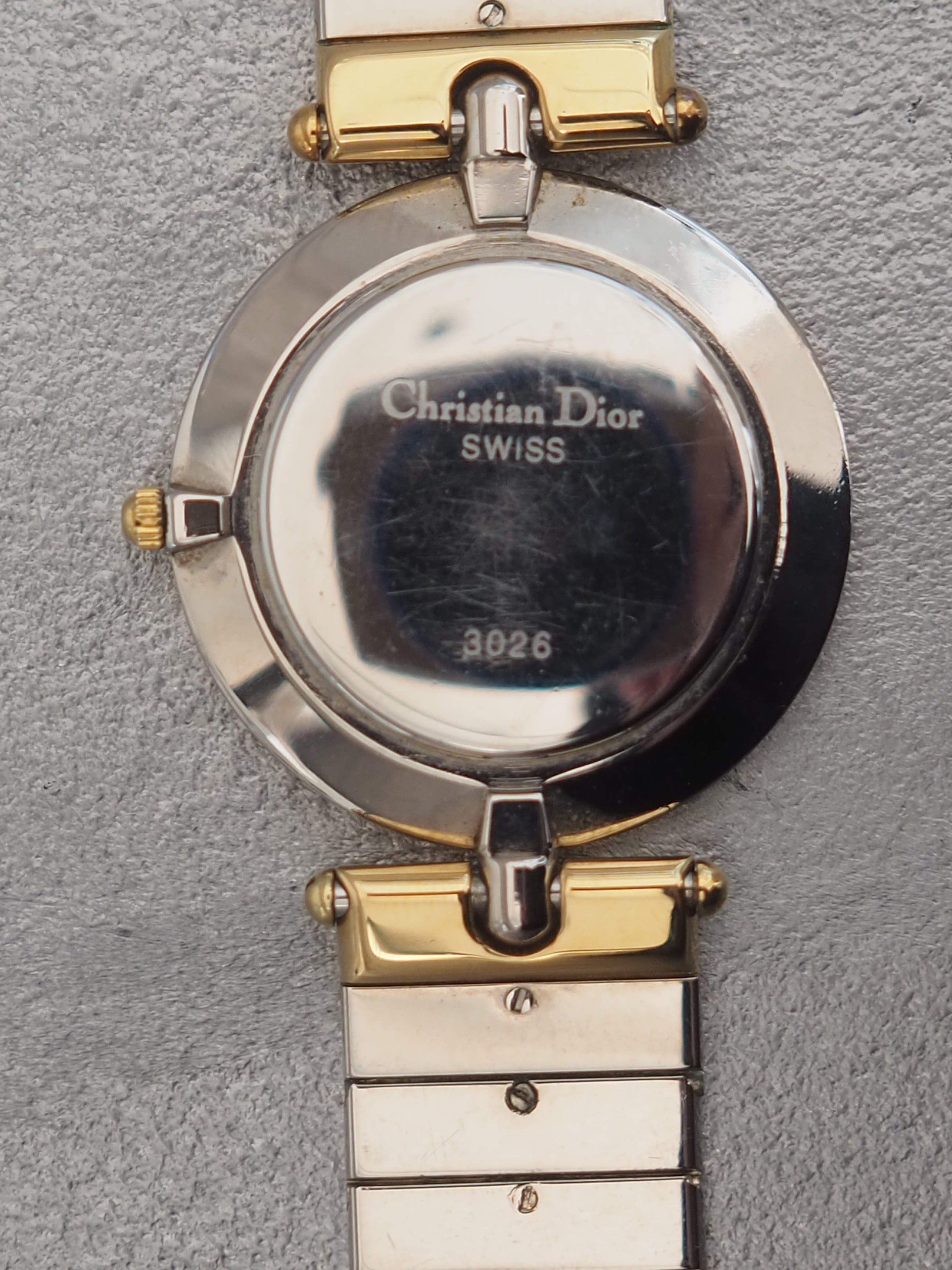 Christian Dior Round Roman Watch