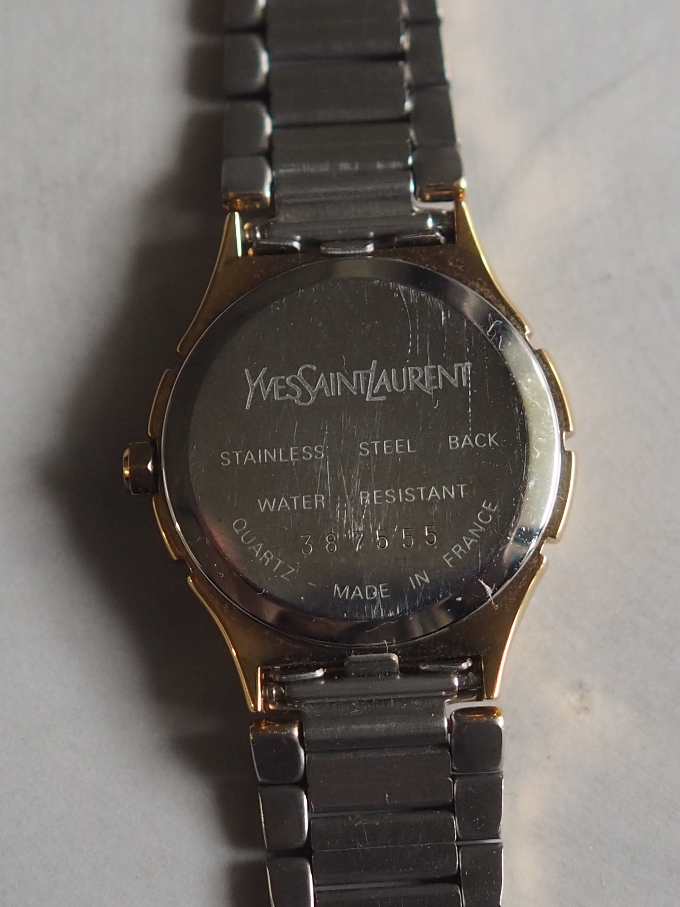 Yves Saint Laurent Round Watch