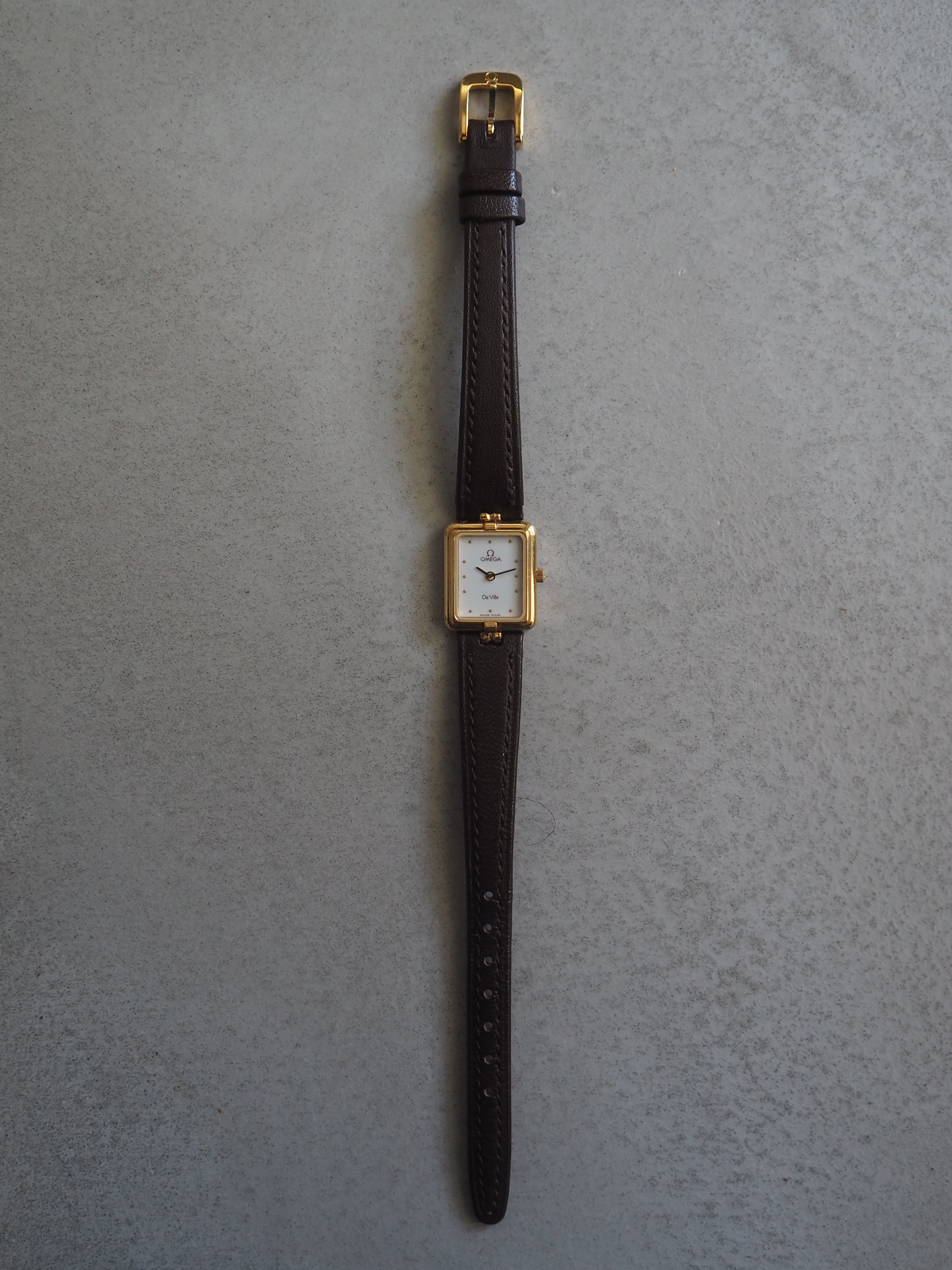 OMEGA De Ville Rectangular Watch