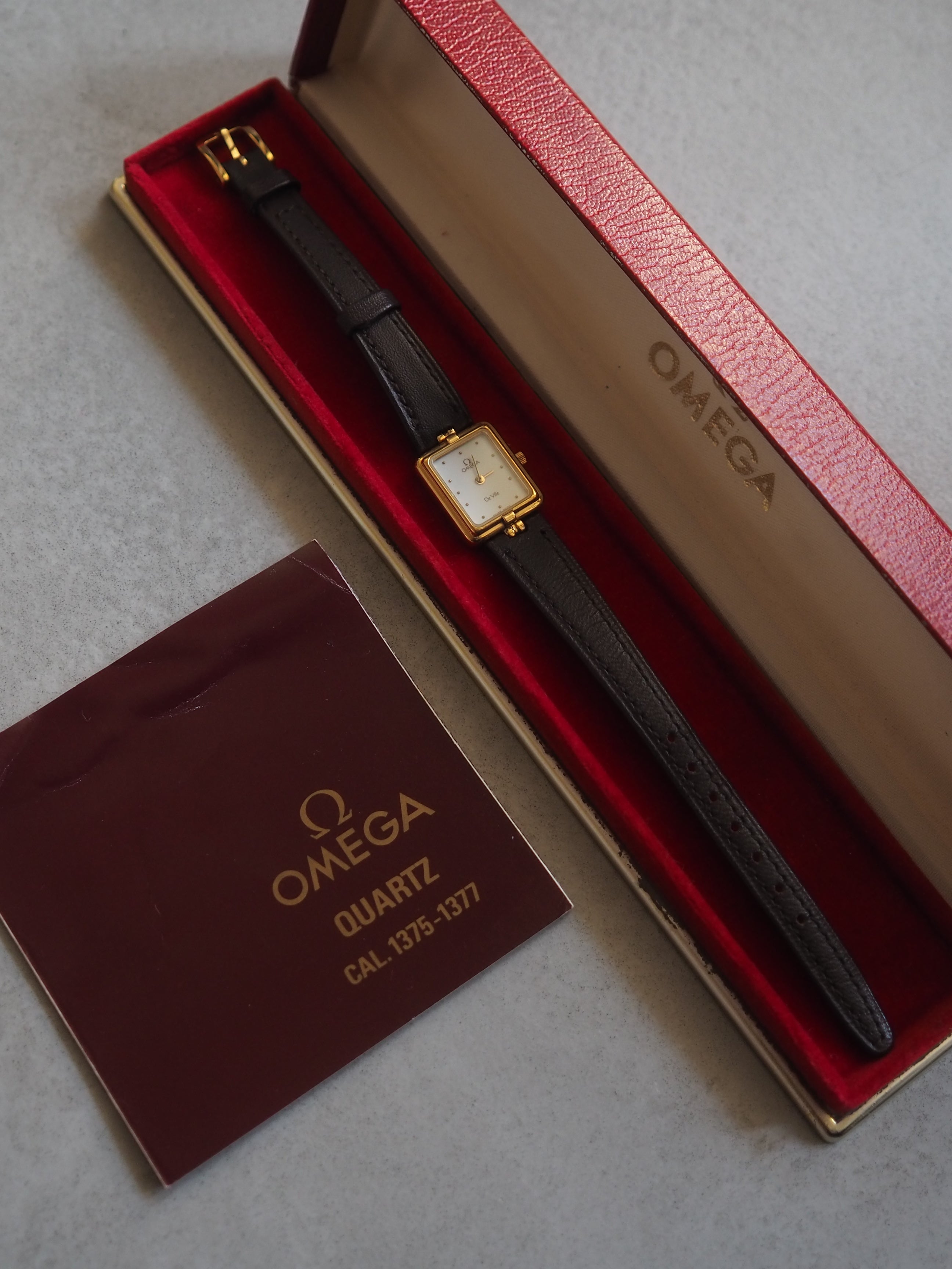 OMEGA De Ville Rectangular Watch