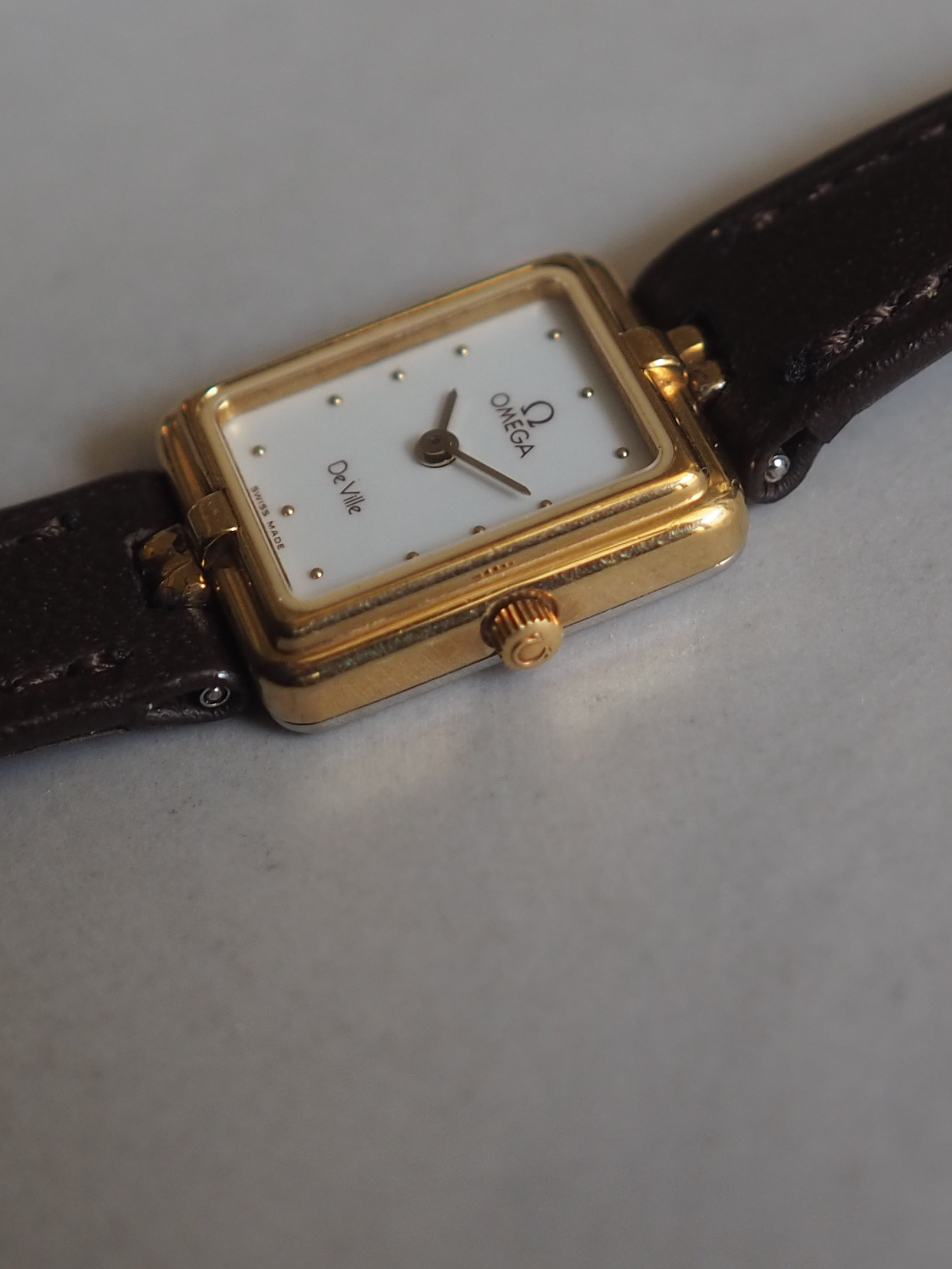OMEGA De Ville Rectangular Watch