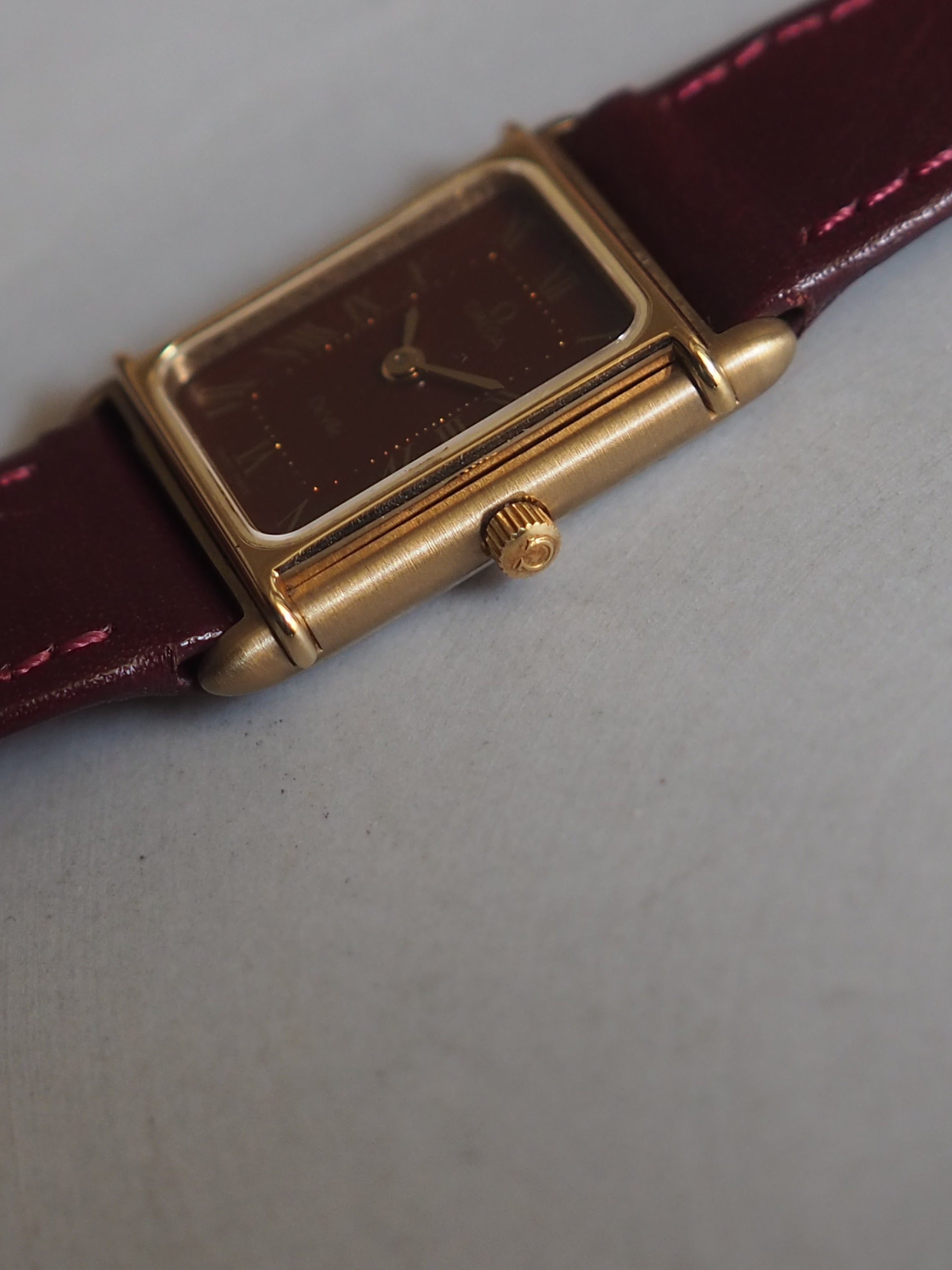 OMEGA De Ville Rectangular Roman Dial Watch