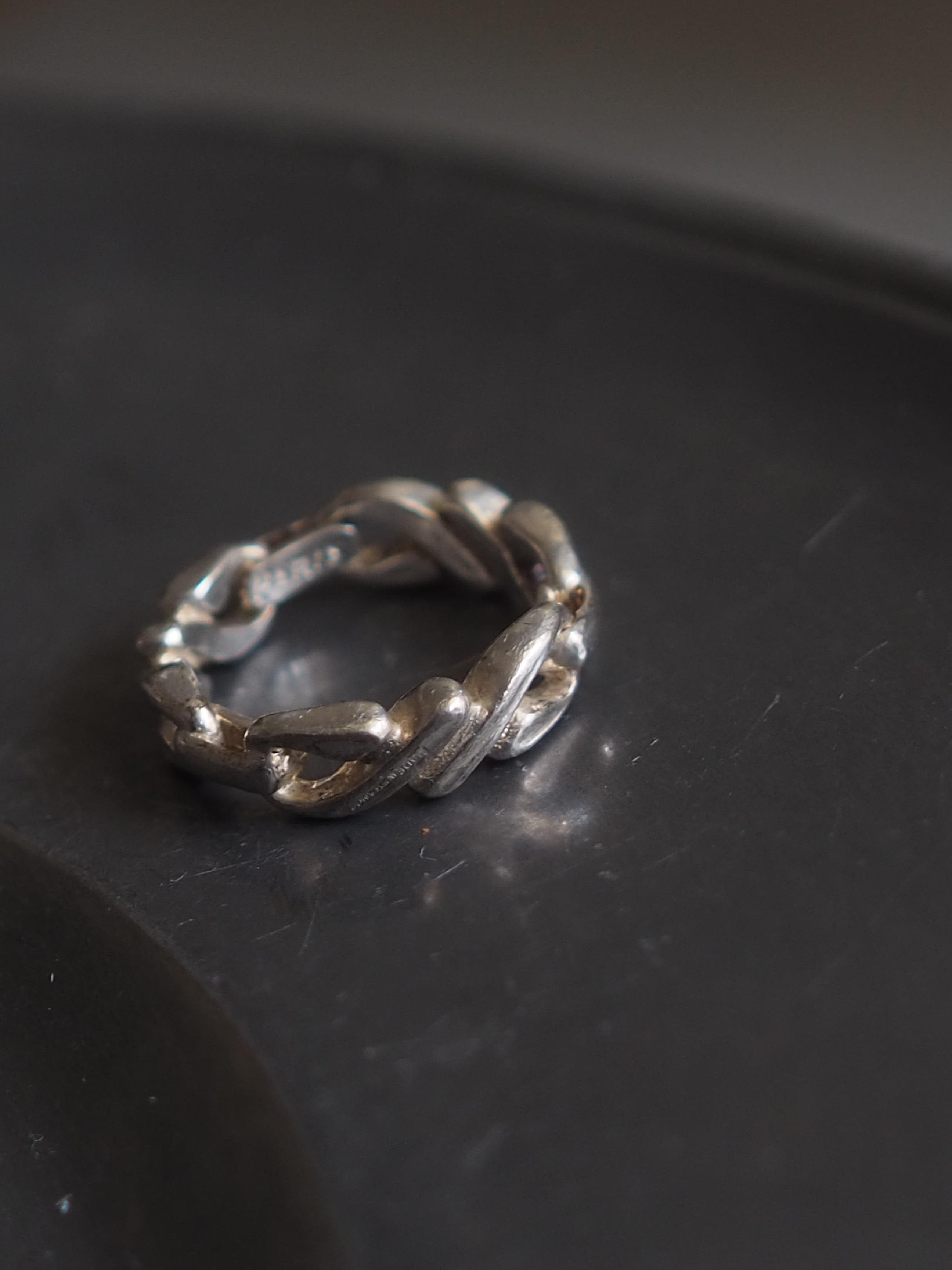 HERMÈS Vintage Chain Ring