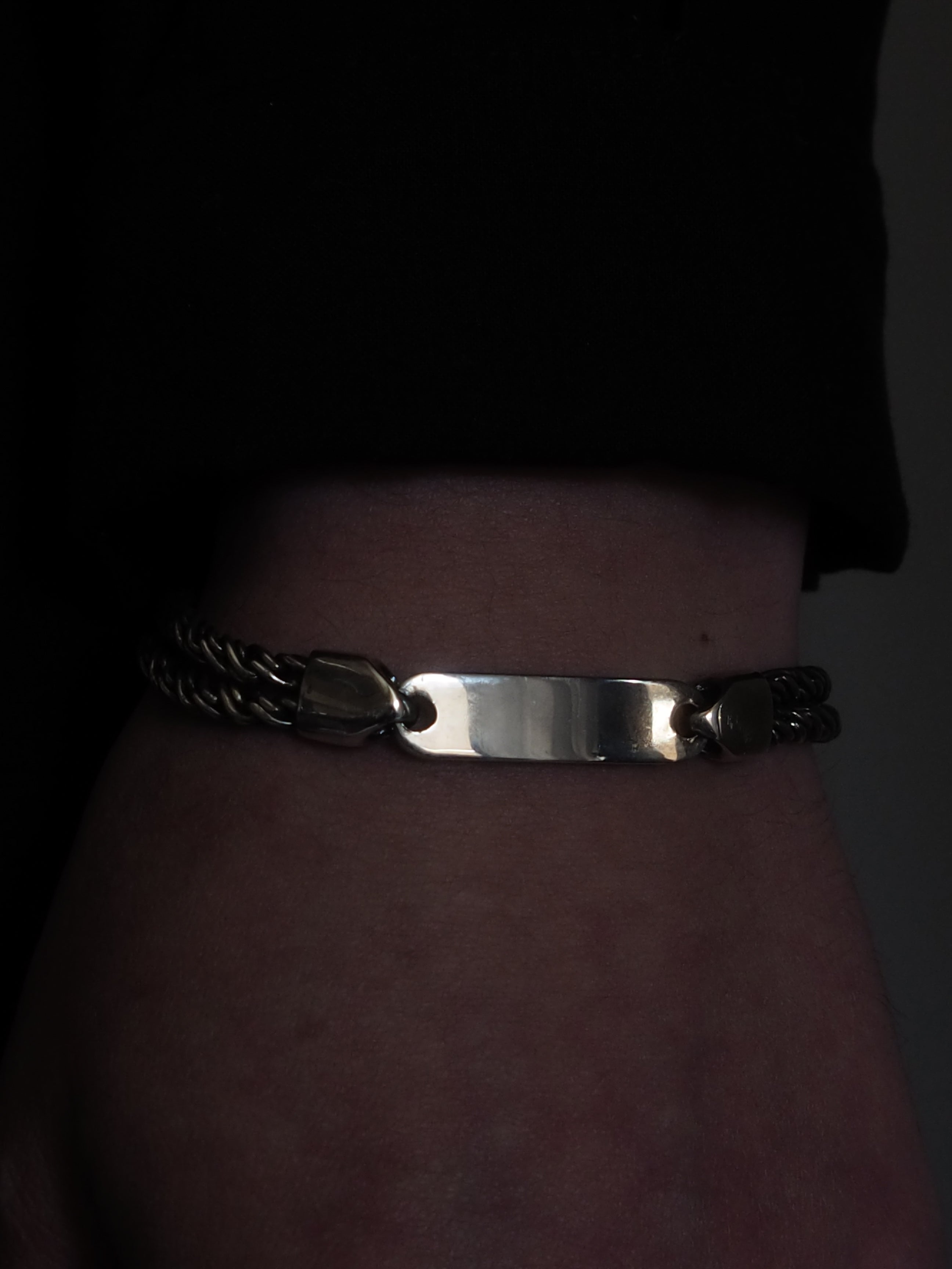 Tiffany & Co Double Rope ID Bracelet