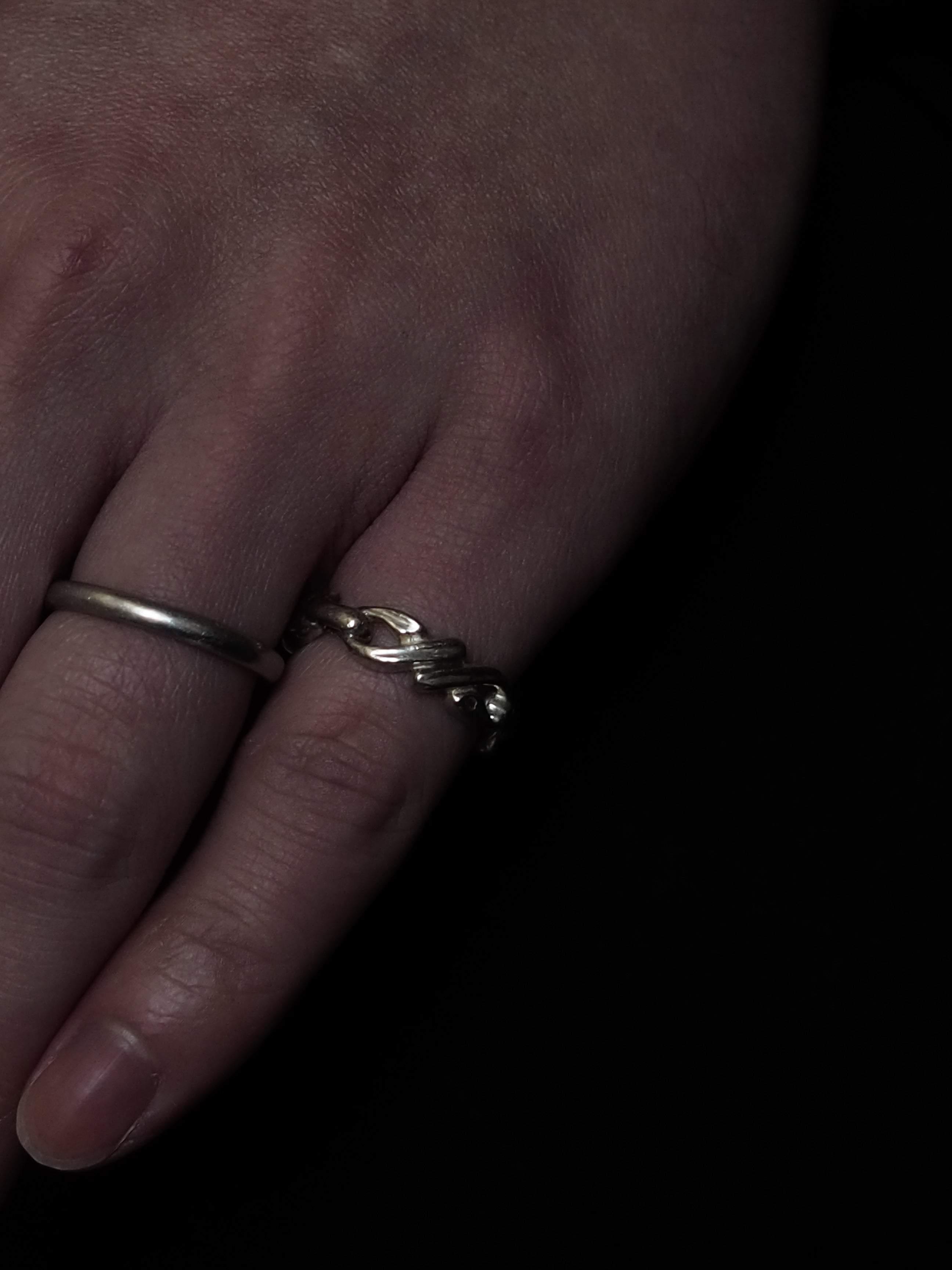 HERMÈS Vintage Chain Ring