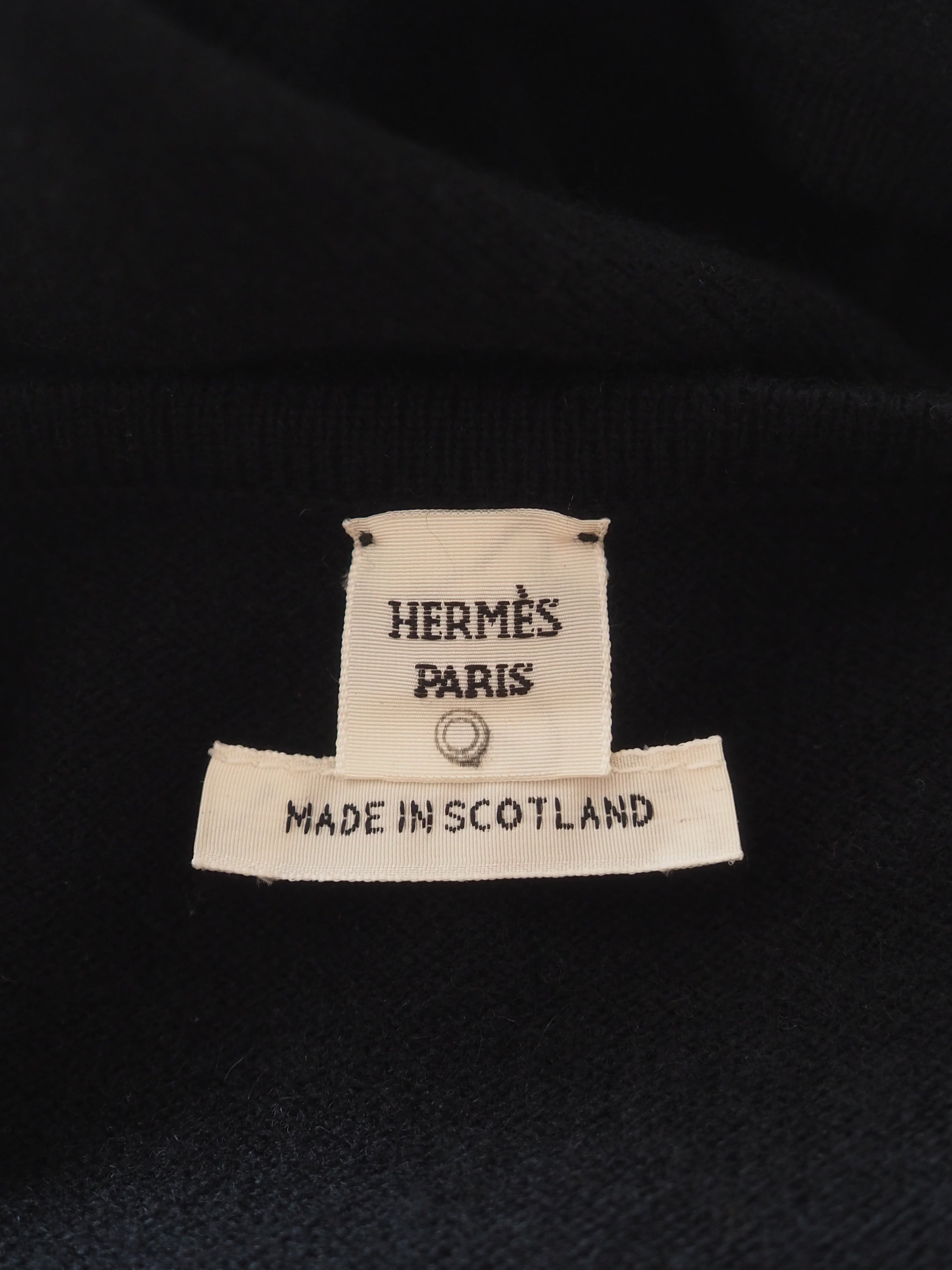 HERMÈS Kelly Padlock Cashmere Sleeveless Knit
