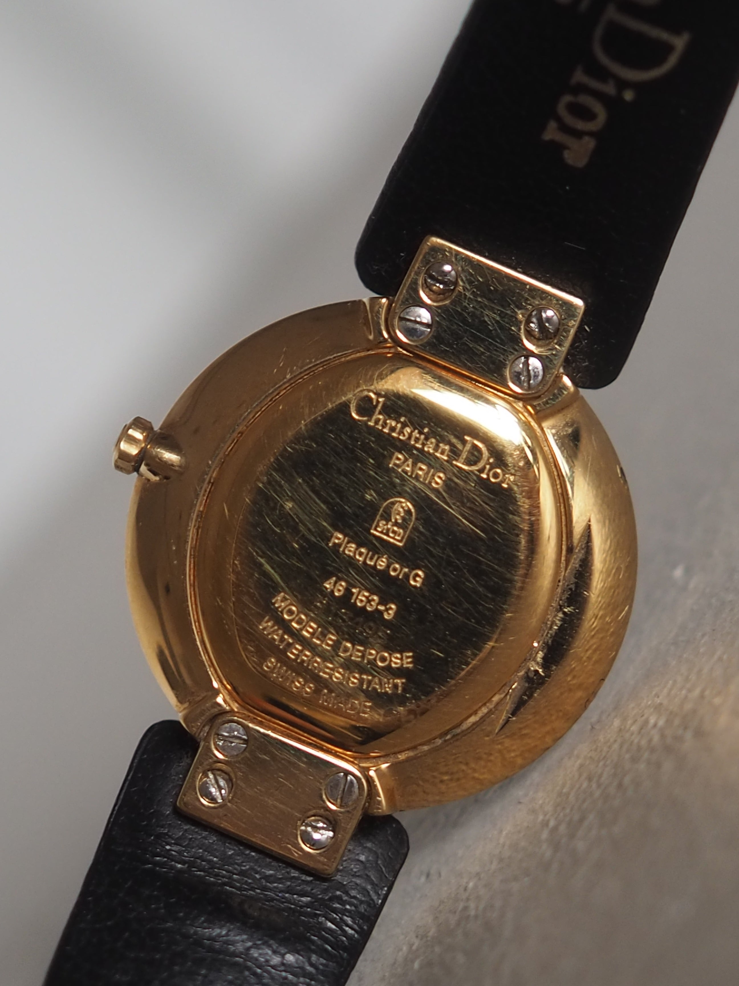 Christian Dior Bagheera Black Moon Watch