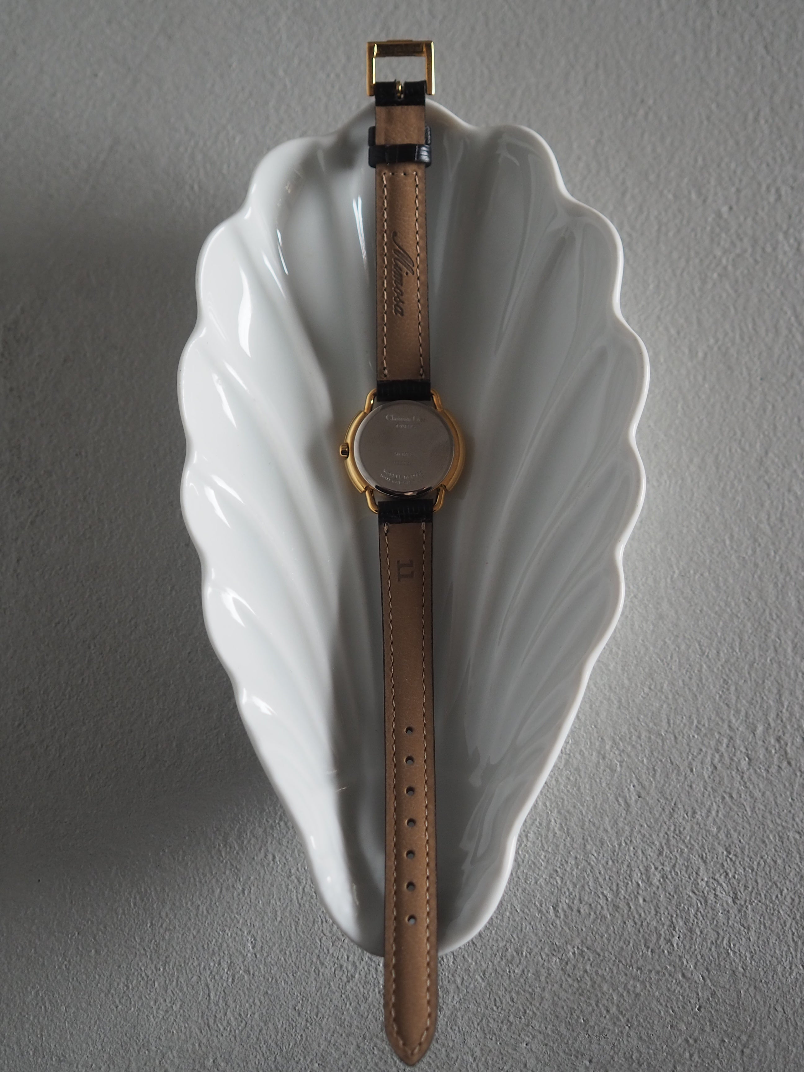 Christian Dior Round Logos Watch