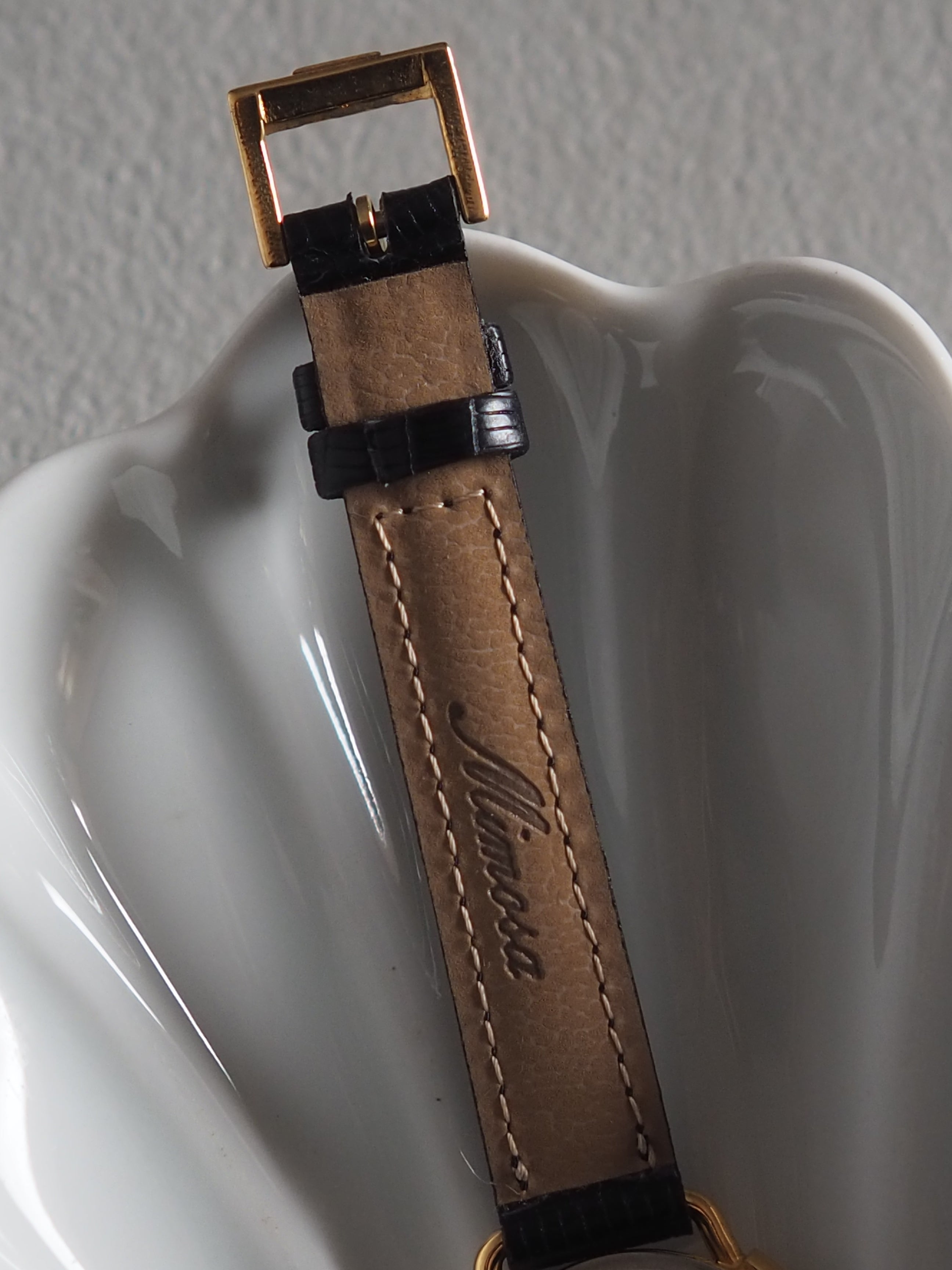 Christian Dior Round Logos Watch