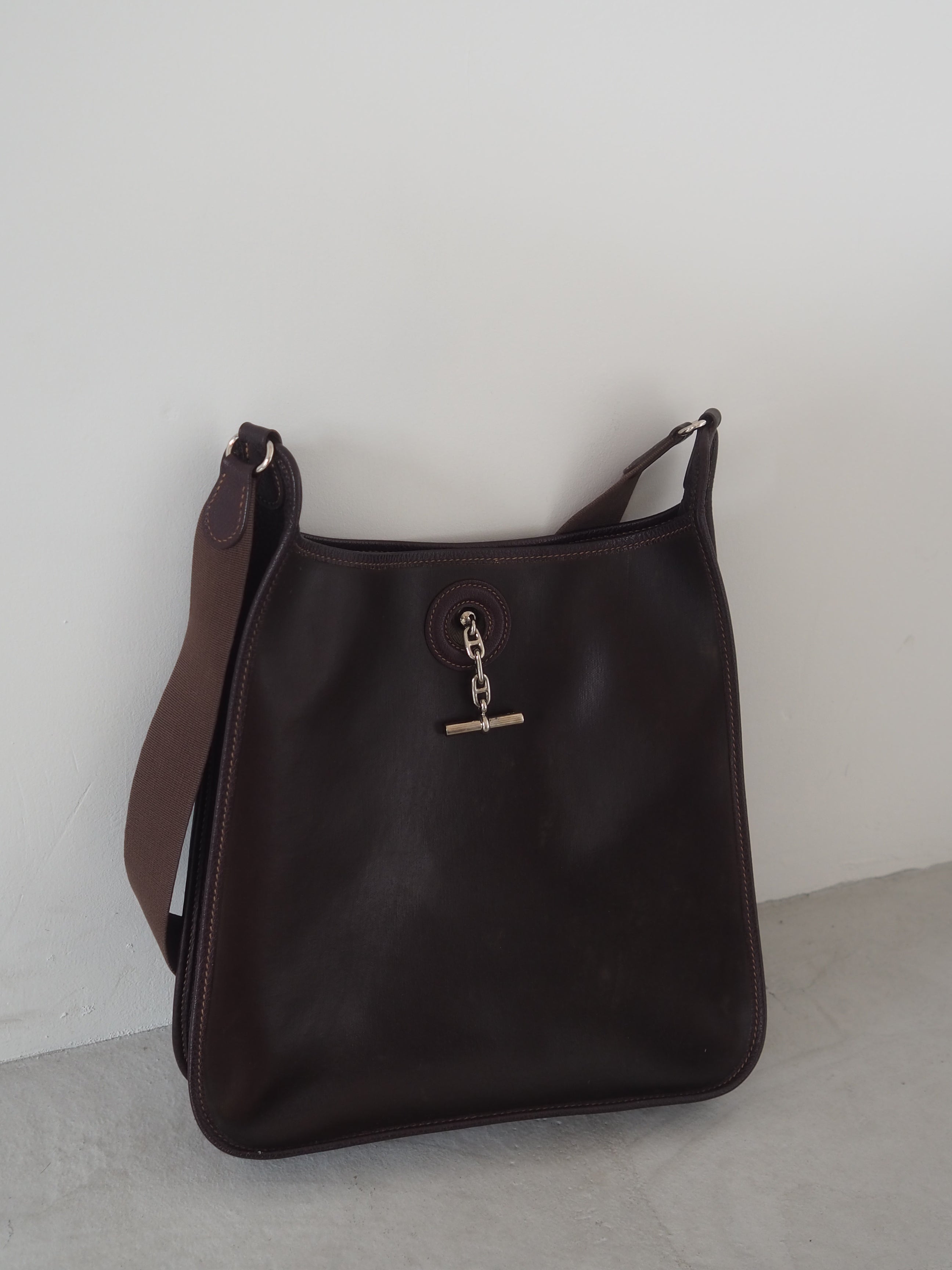 HERMÈS Vespa GM Shoulder Bag Amazonia