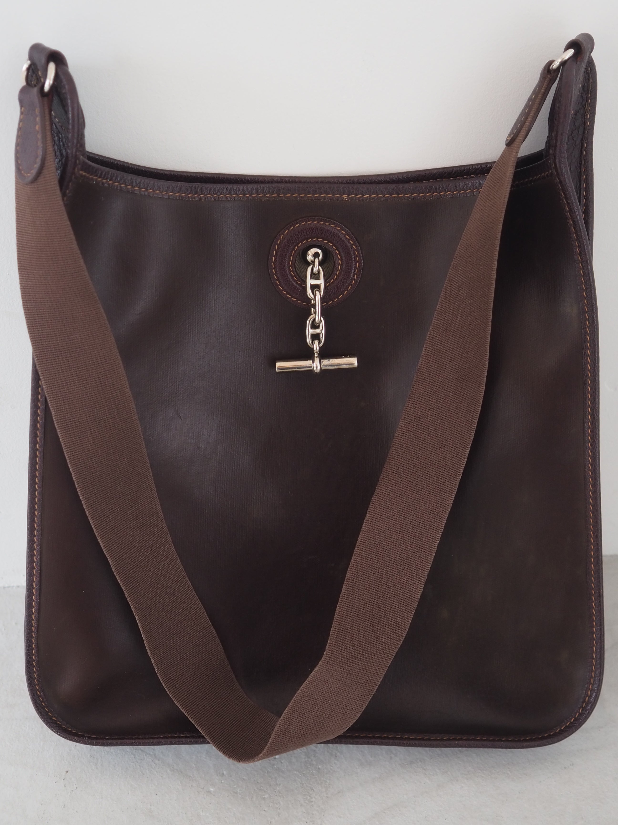 HERMÈS Vespa GM Shoulder Bag Amazonia