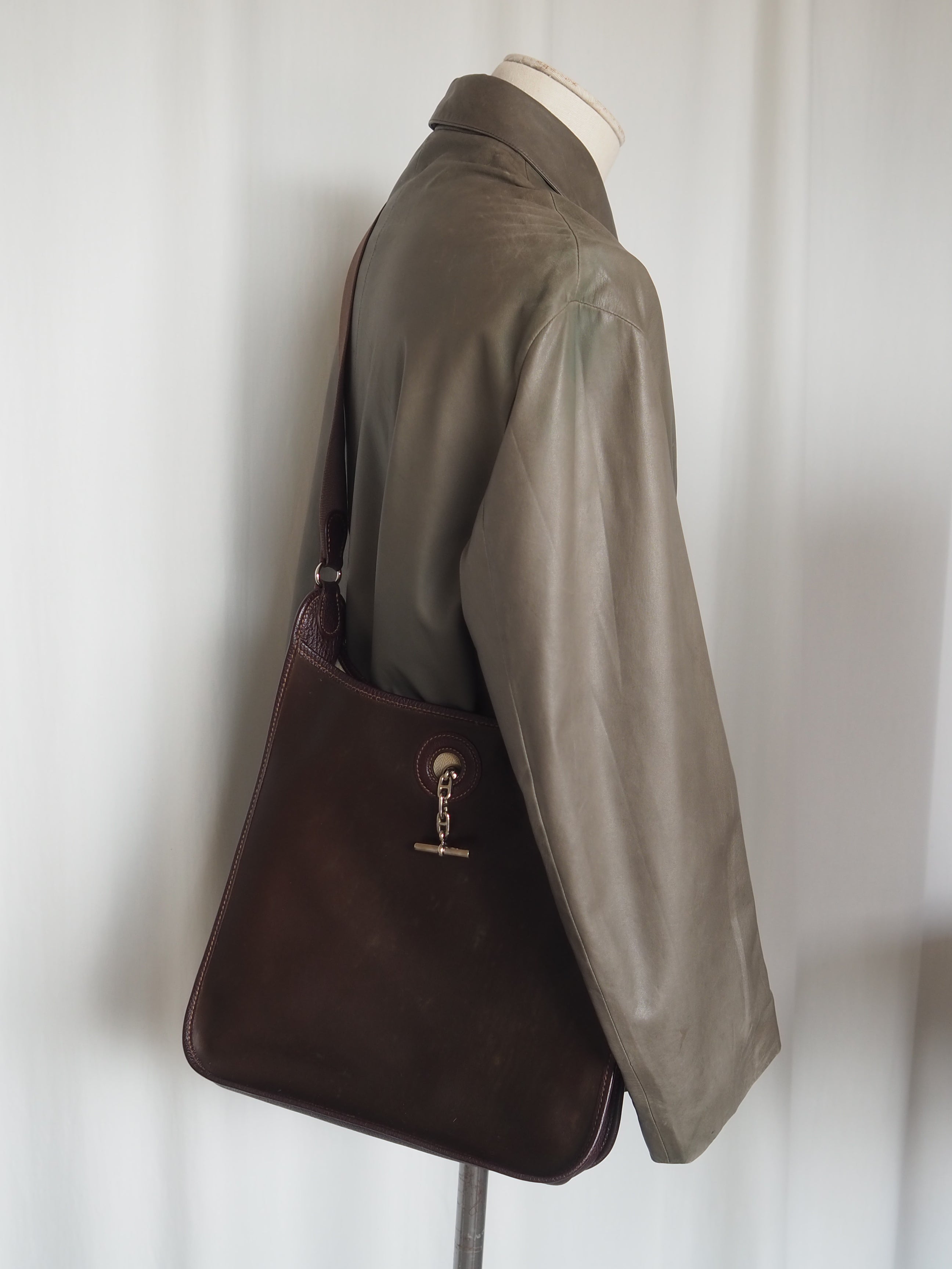 HERMÈS Vespa GM Shoulder Bag Amazonia