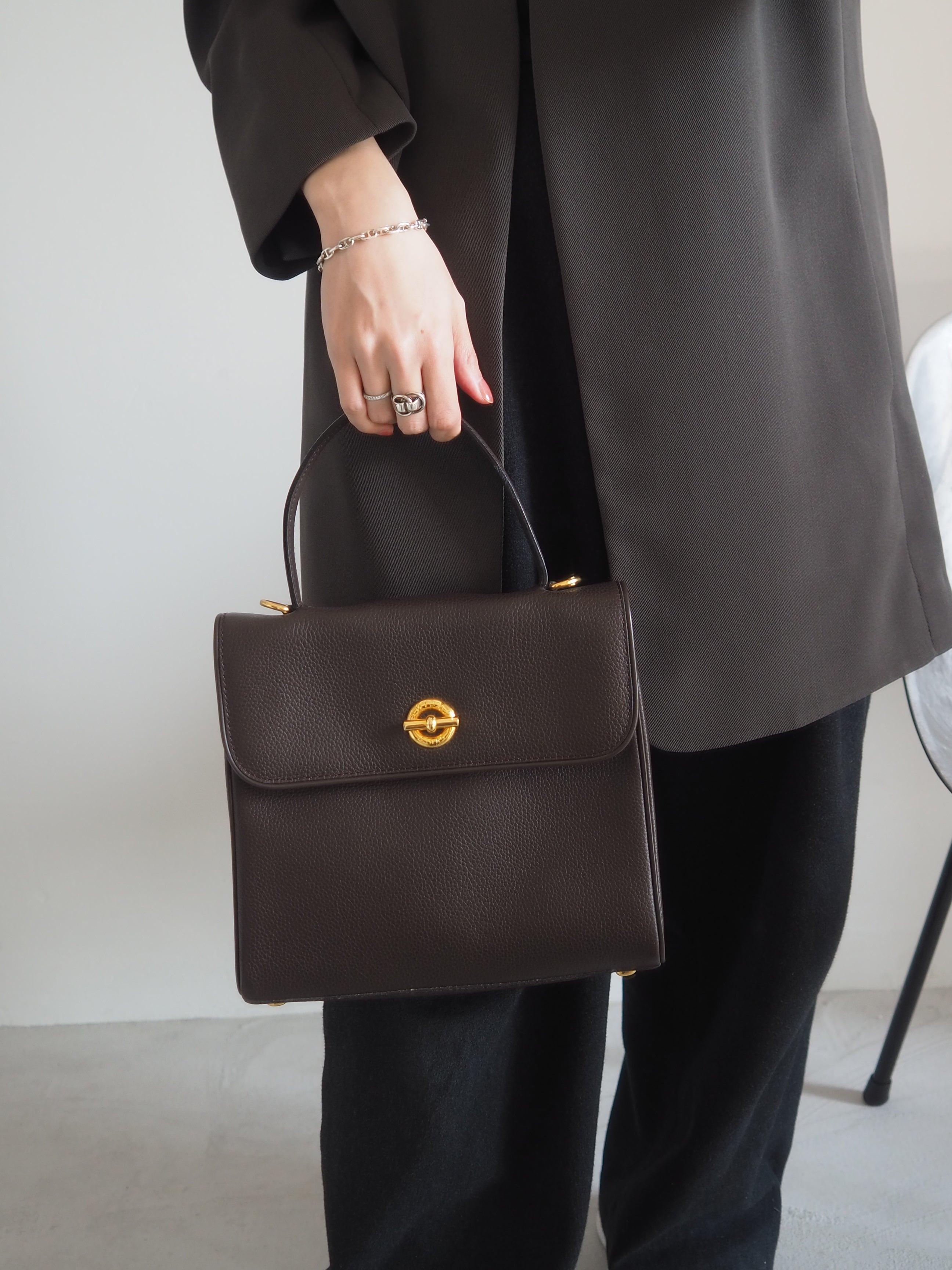 CELINE サークル 2way ハンドバッグ