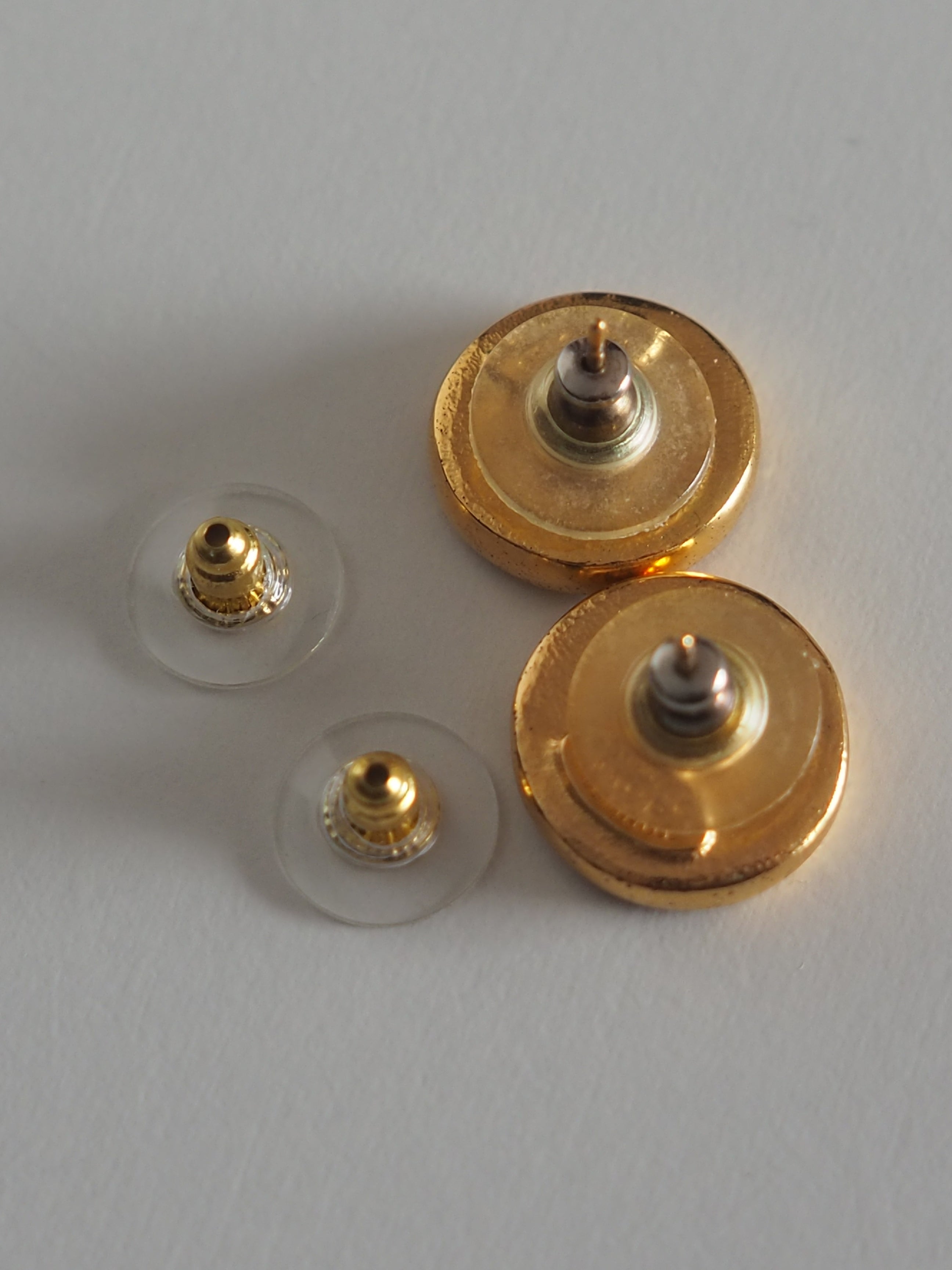 CHANEL COCO Leather Earrings