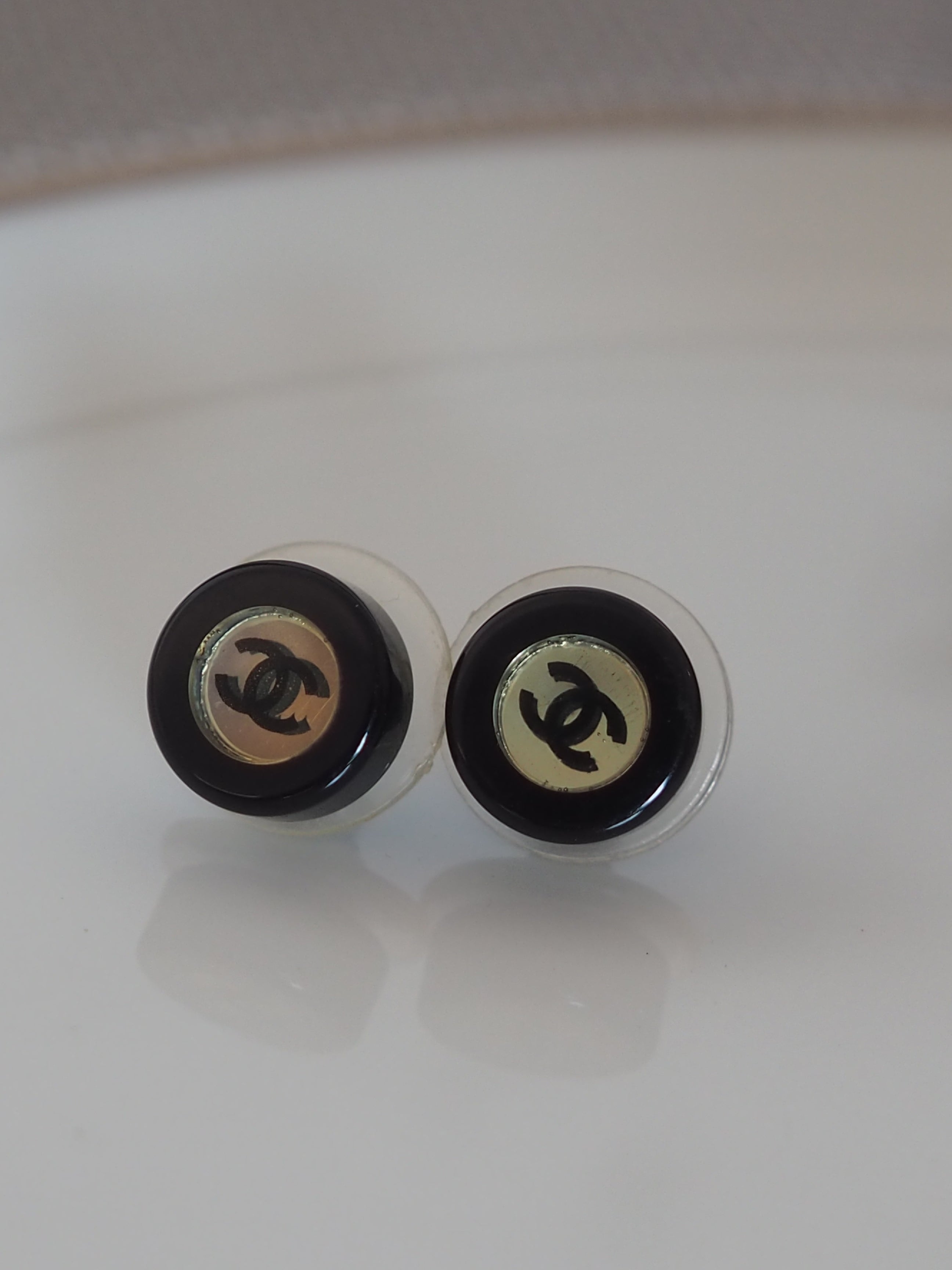 CHANEL Coco Mirror Earrings