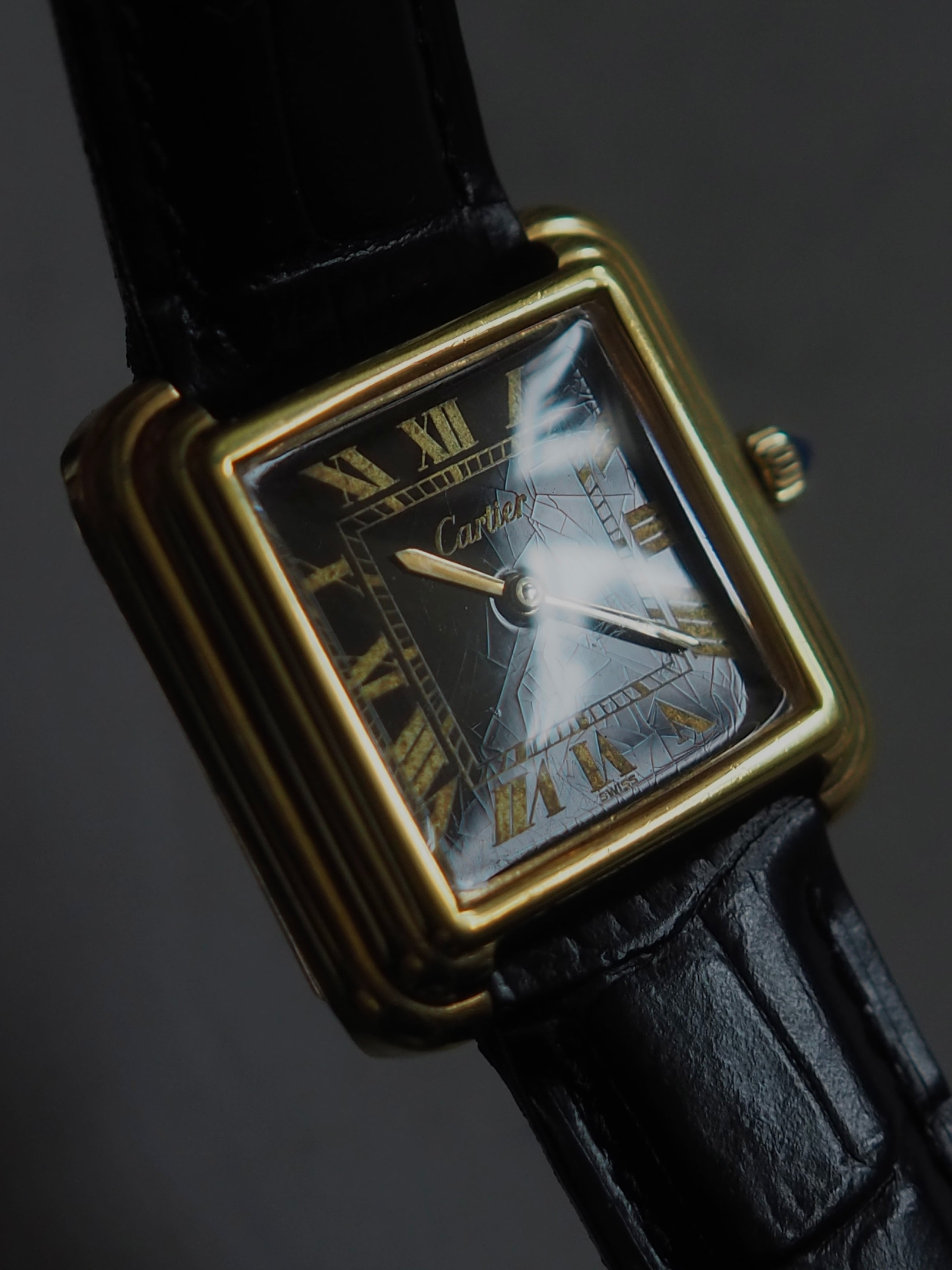 Cartier Pre-Must Stepped Tank