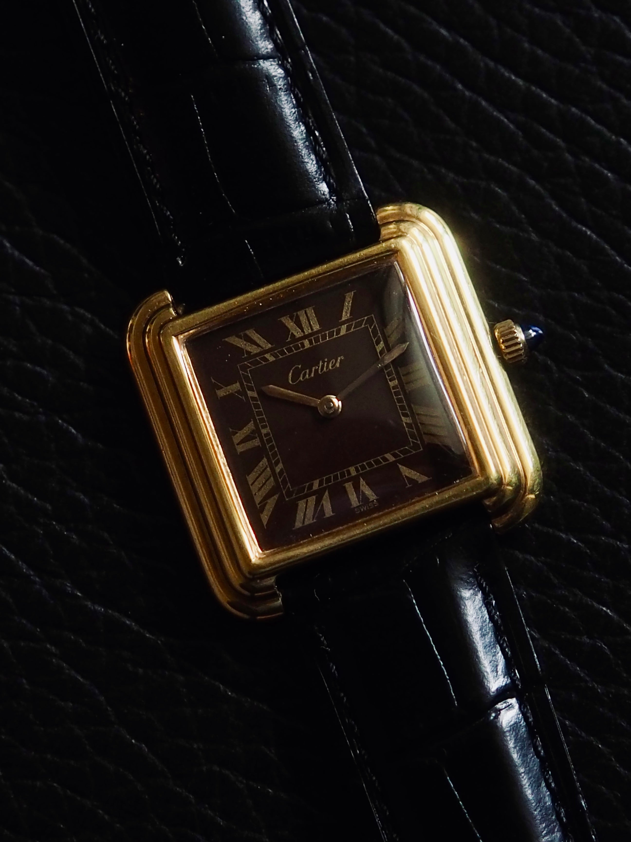 Cartier Pre-Must Stepped Tank