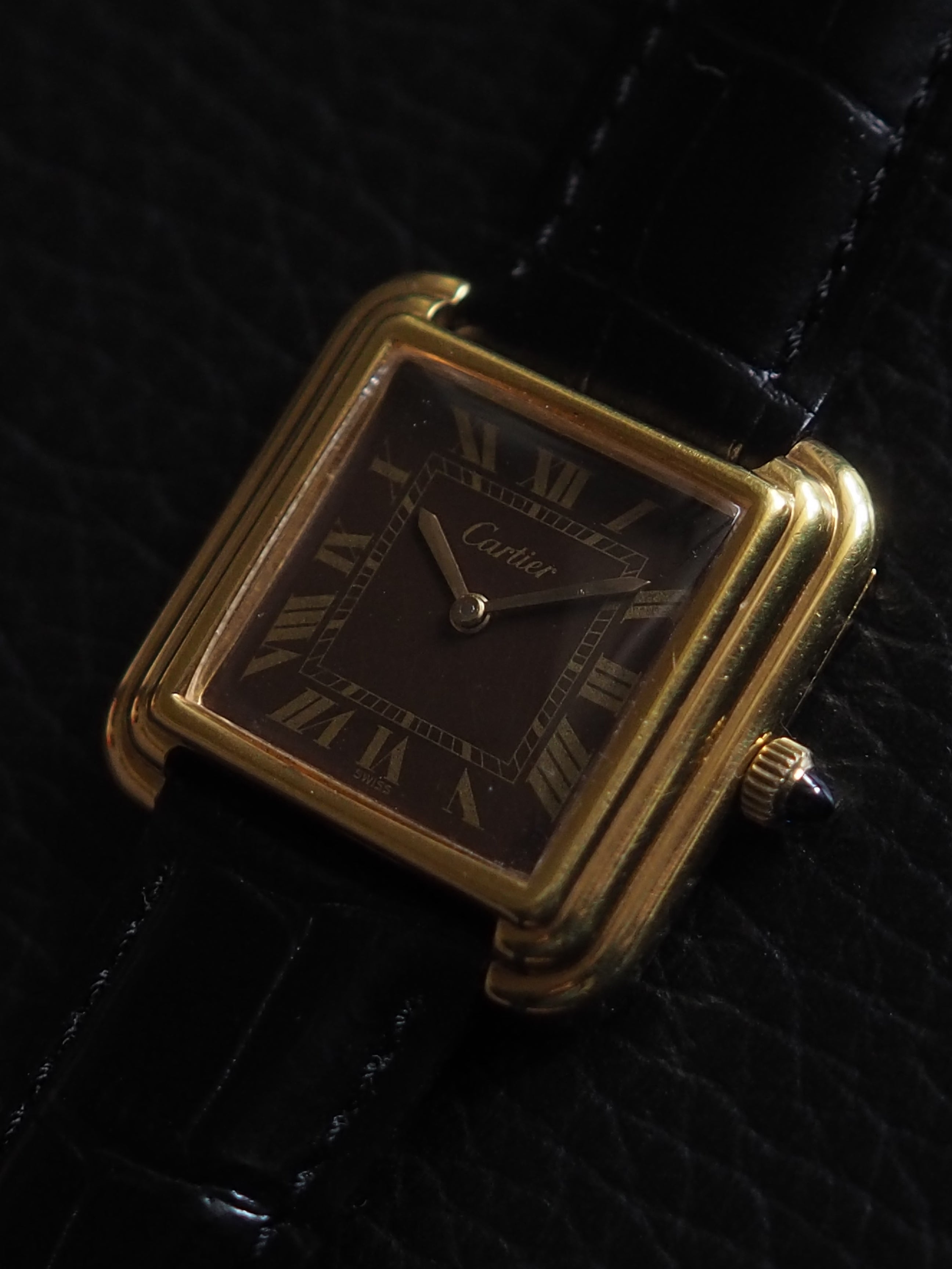 Cartier Pre-Must Stepped Tank